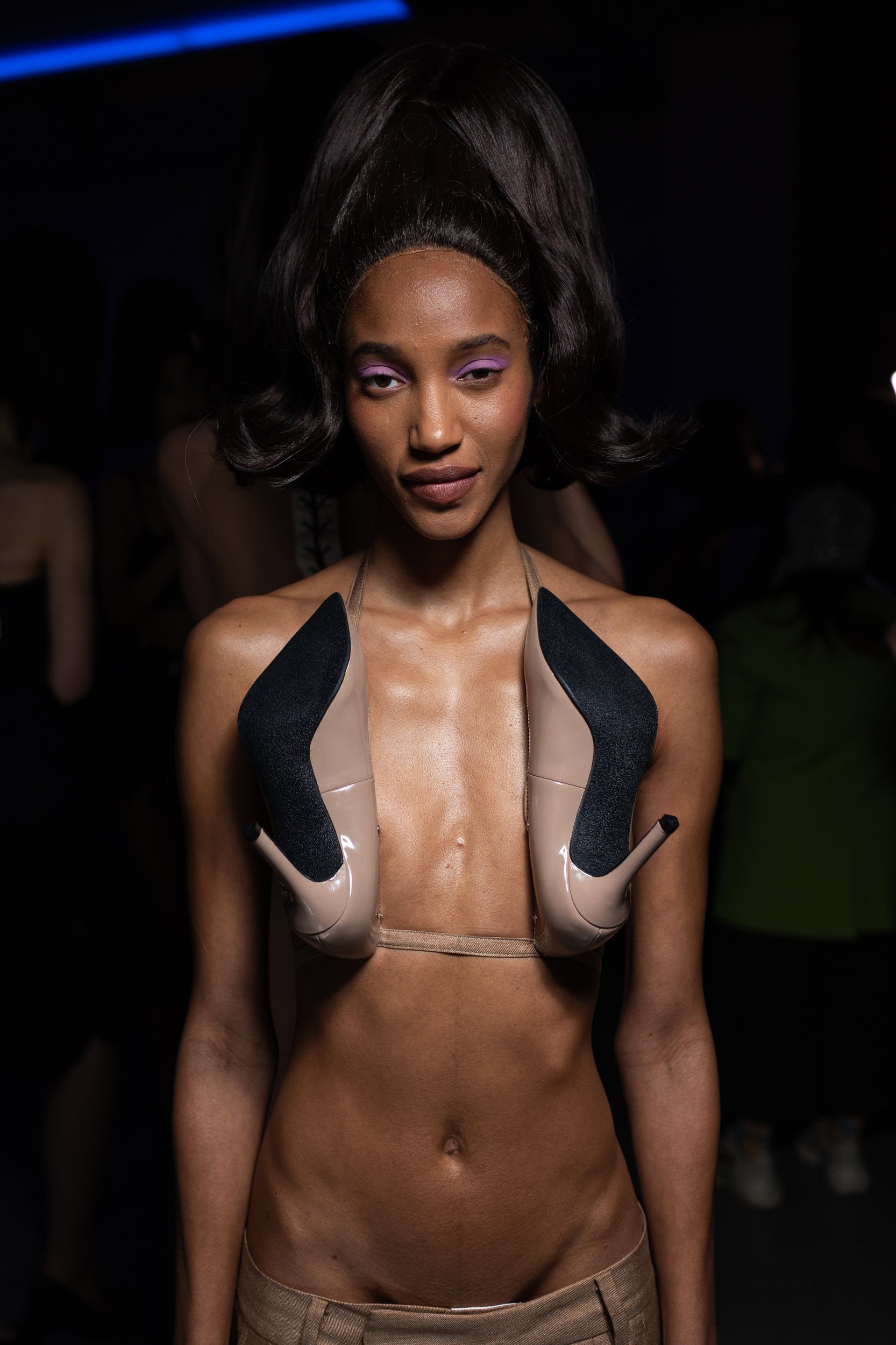 Christian Cowan  Fall 2025 Fashion Show Backstage