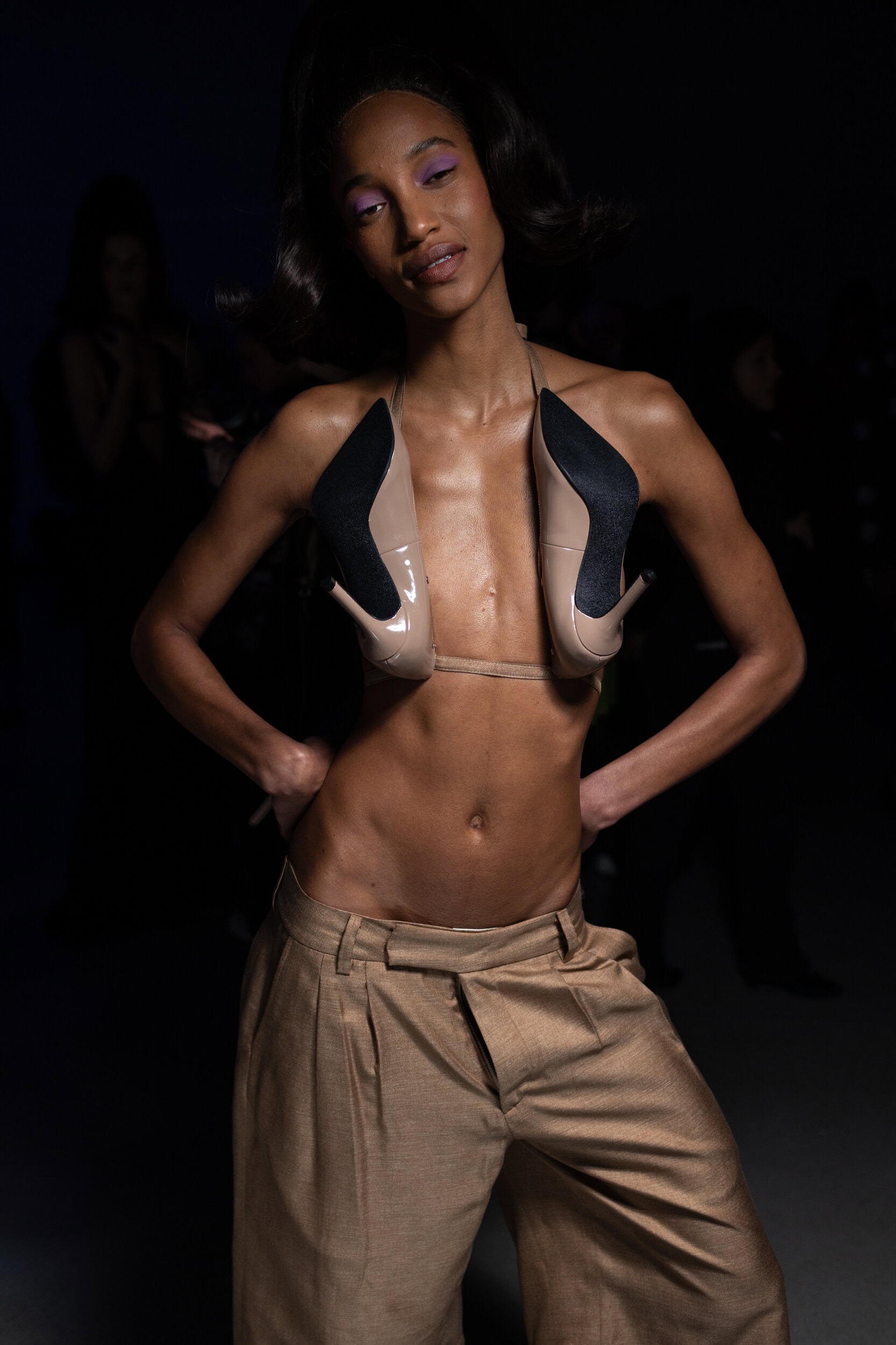 Christian Cowan  Fall 2025 Fashion Show Backstage