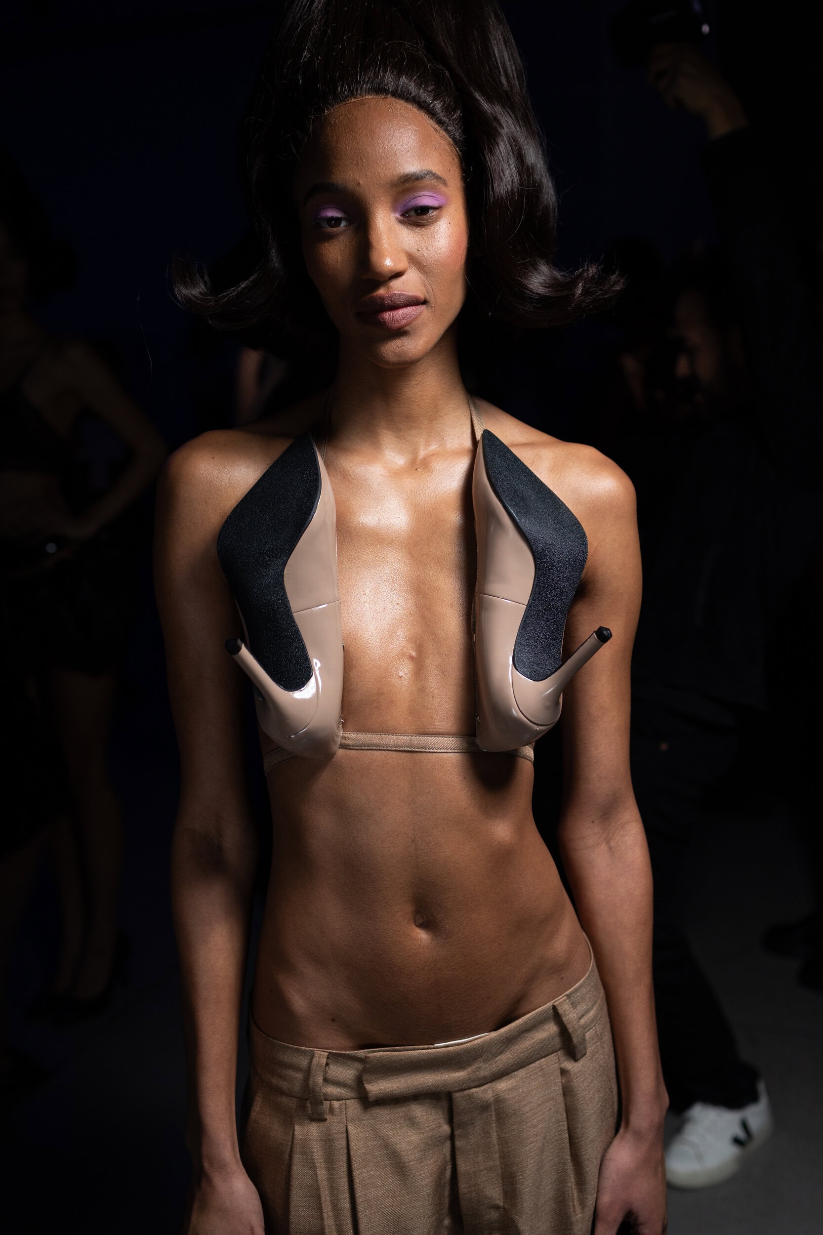 Christian Cowan  Fall 2025 Fashion Show Backstage