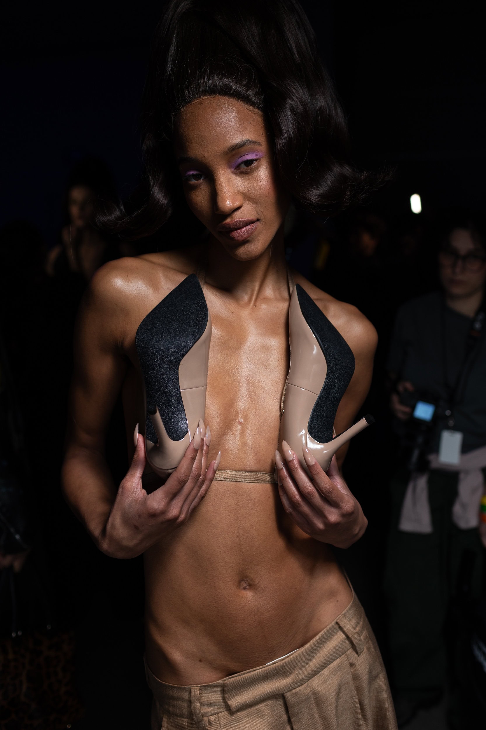 Christian Cowan  Fall 2025 Fashion Show Backstage