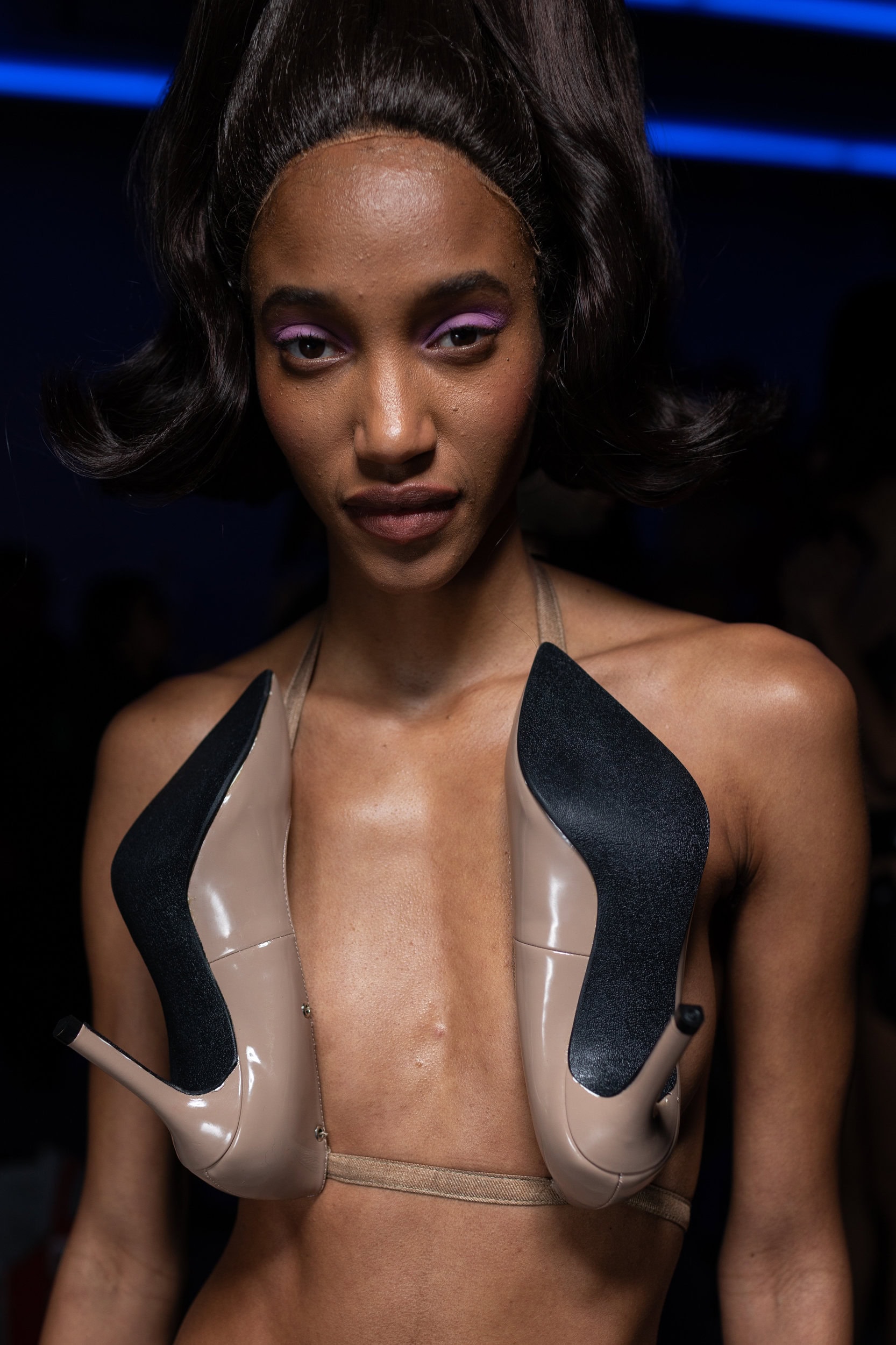 Christian Cowan  Fall 2025 Fashion Show Backstage
