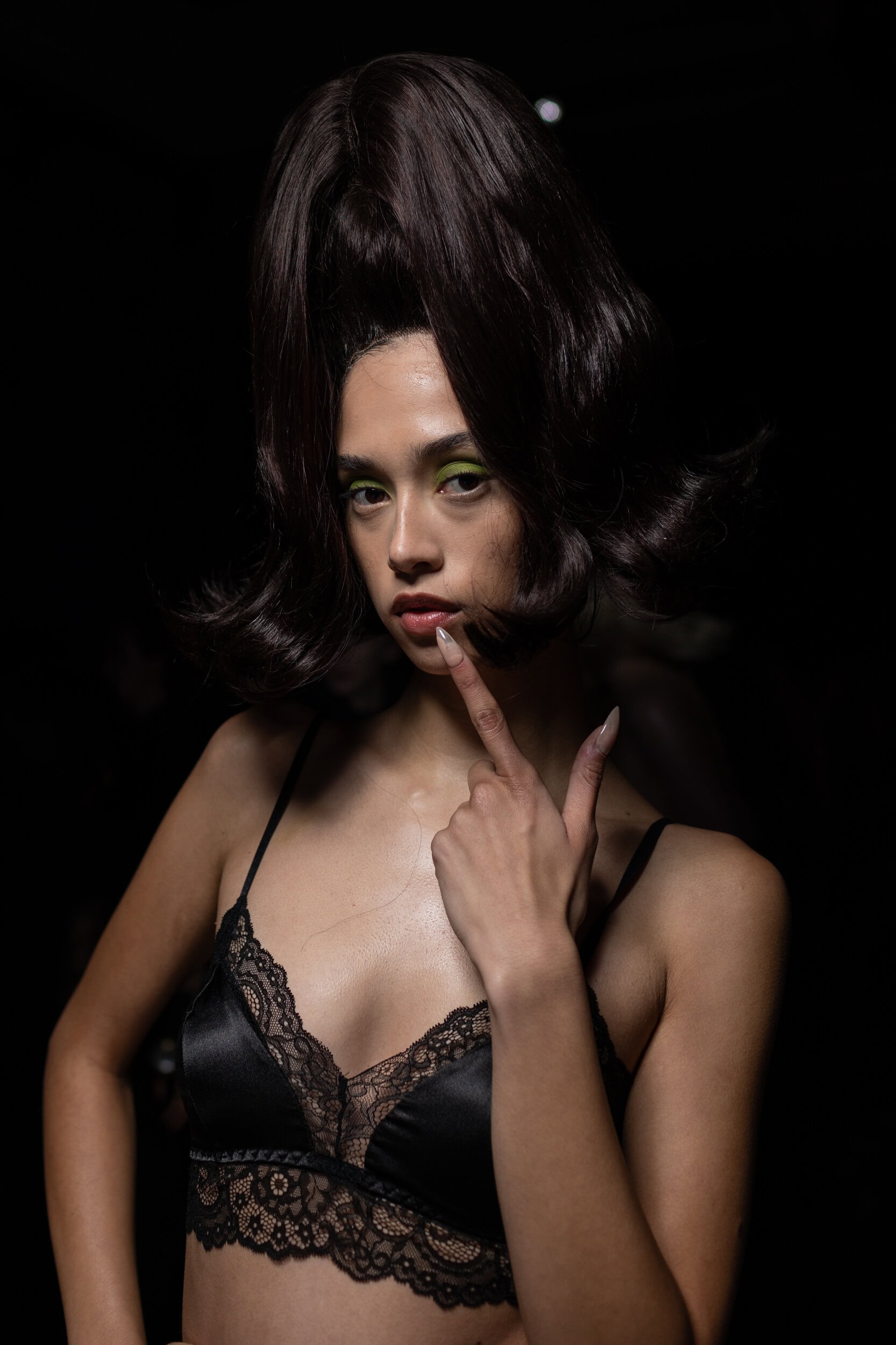 Christian Cowan  Fall 2025 Fashion Show Backstage