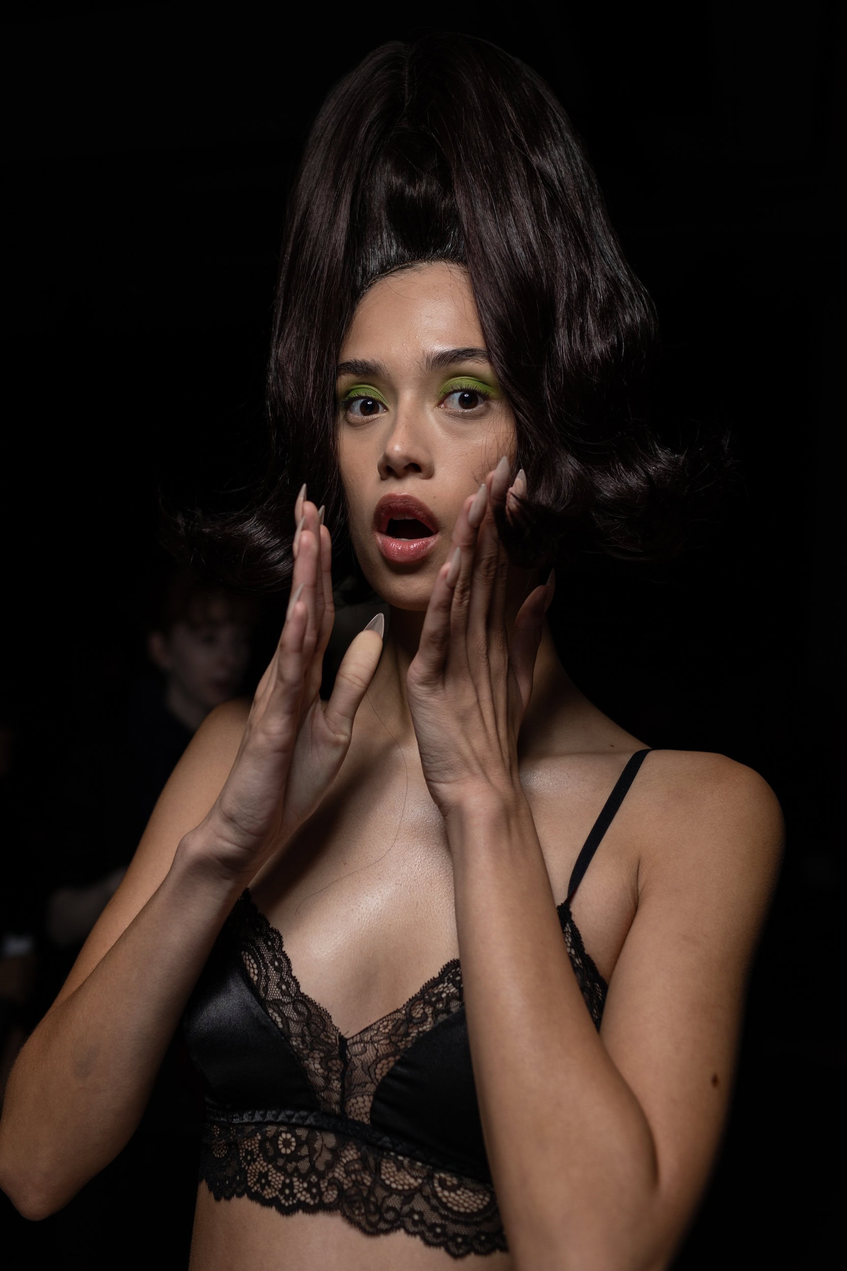 Christian Cowan  Fall 2025 Fashion Show Backstage