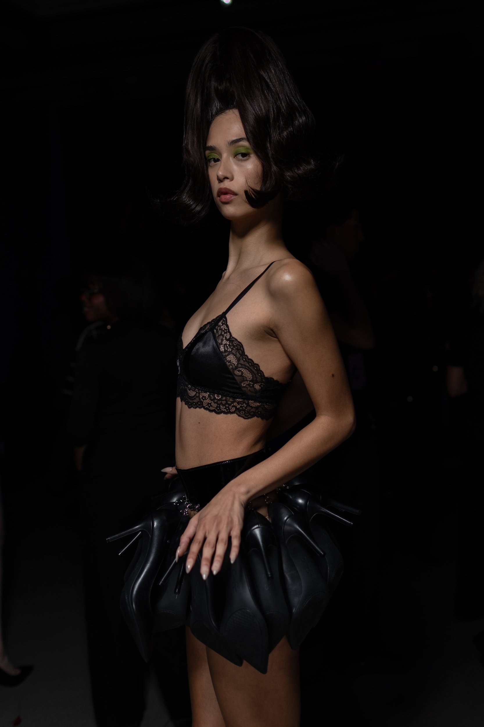 Christian Cowan  Fall 2025 Fashion Show Backstage