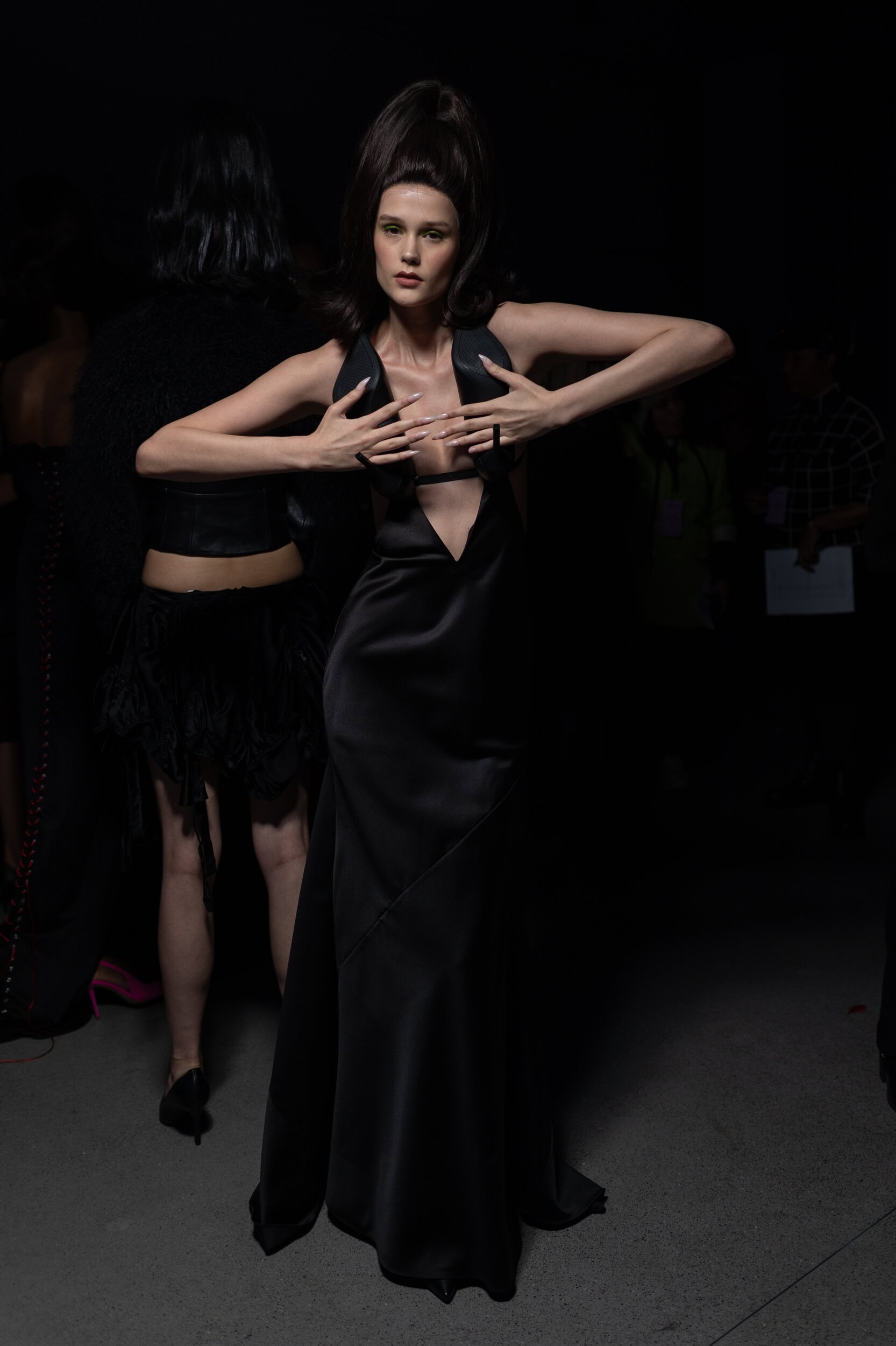 Christian Cowan  Fall 2025 Fashion Show Backstage