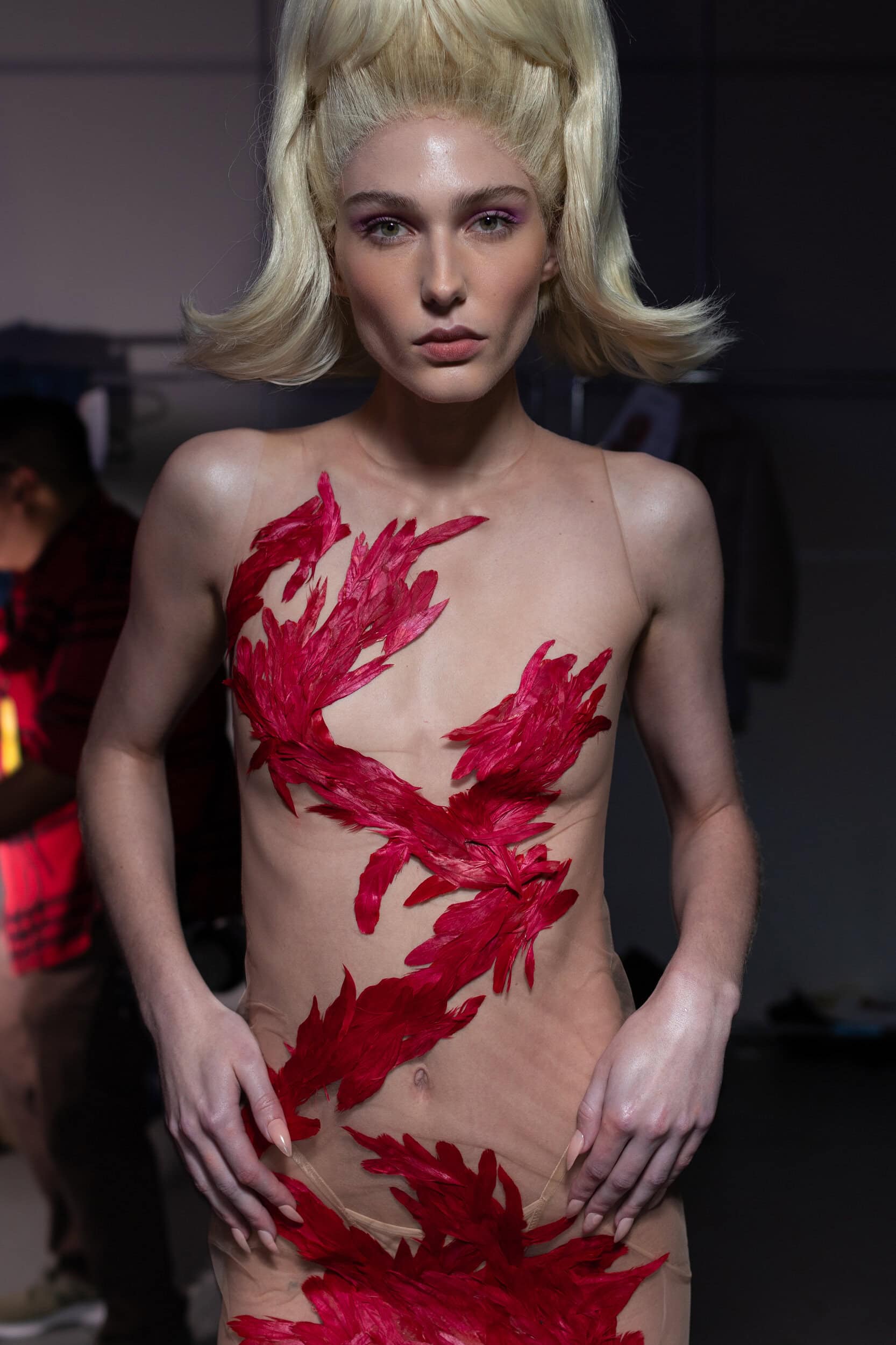 Christian Cowan  Fall 2025 Fashion Show Backstage
