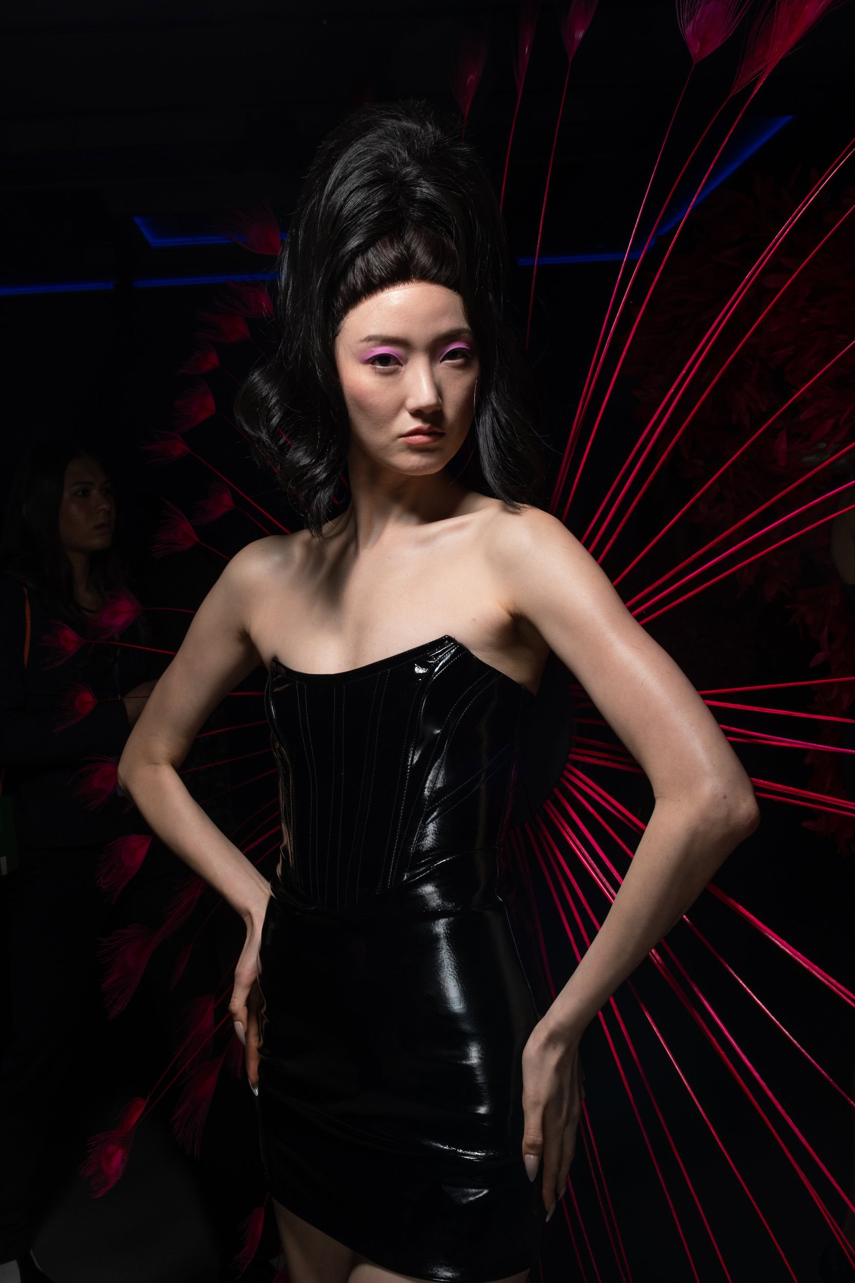 Christian Cowan  Fall 2025 Fashion Show Backstage