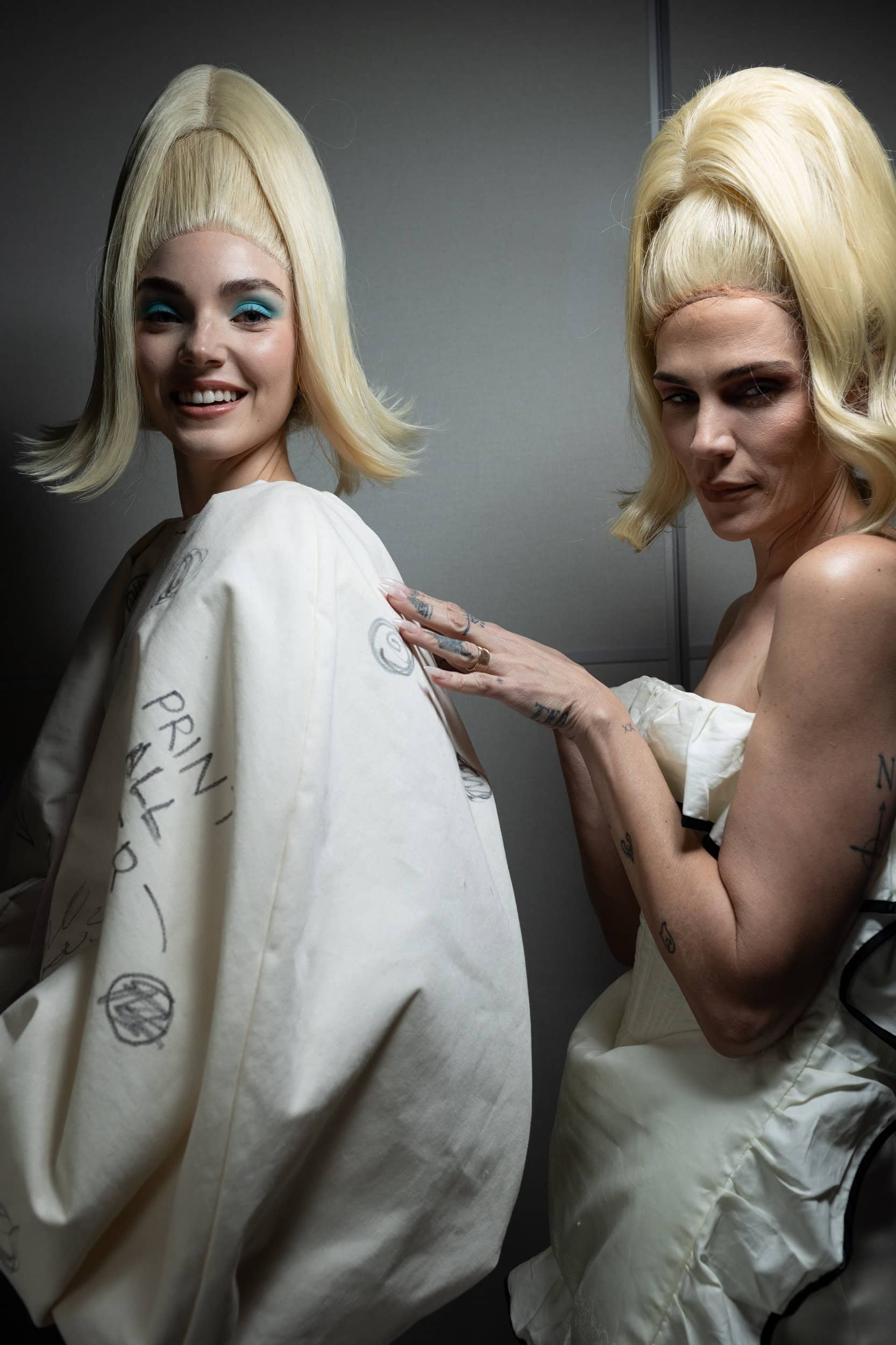 Christian Cowan  Fall 2025 Fashion Show Backstage