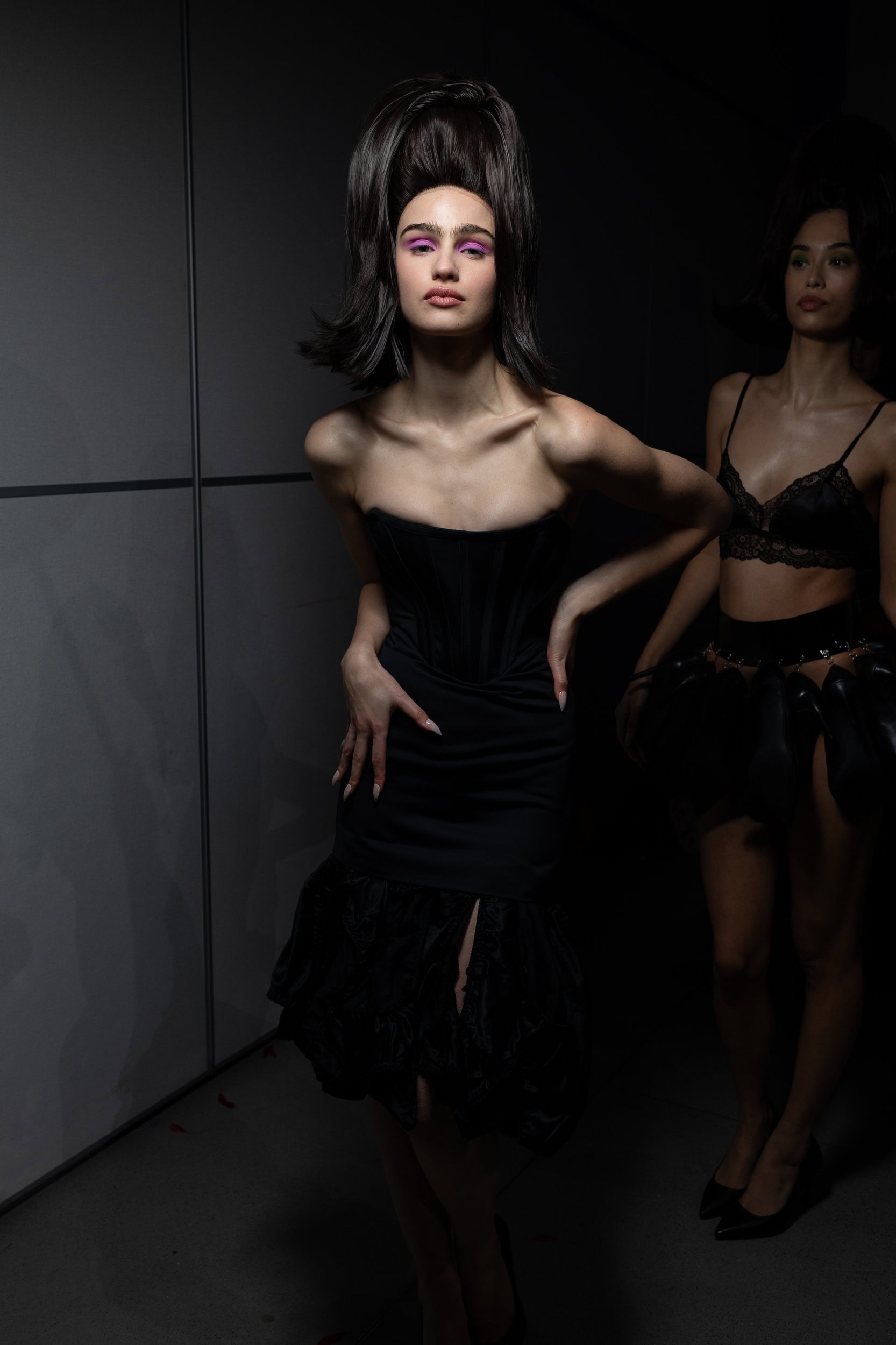 Christian Cowan  Fall 2025 Fashion Show Backstage