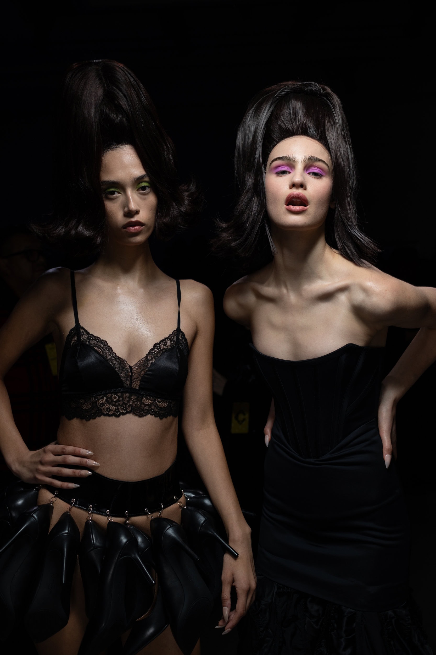 Christian Cowan  Fall 2025 Fashion Show Backstage