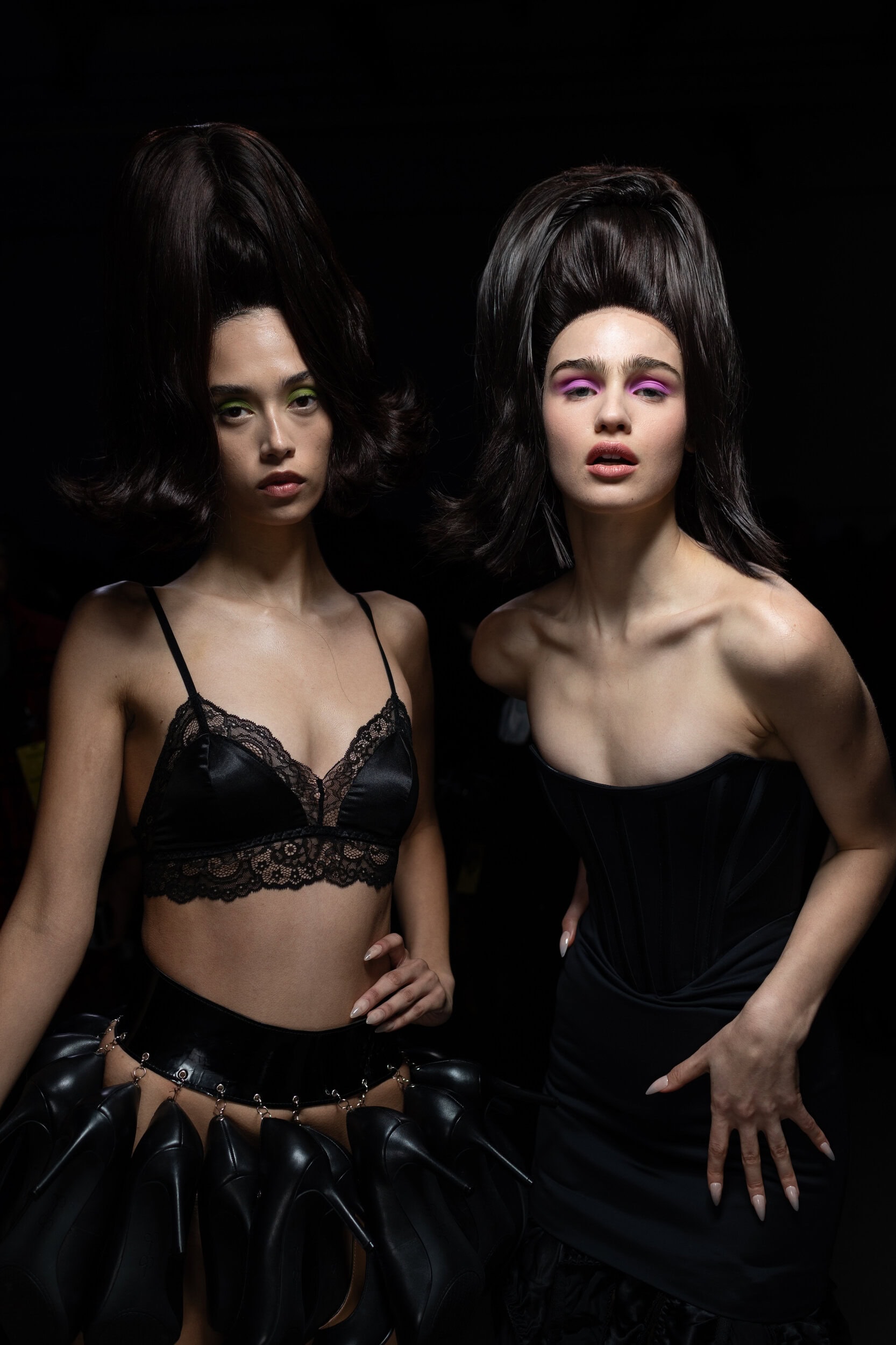 Christian Cowan  Fall 2025 Fashion Show Backstage