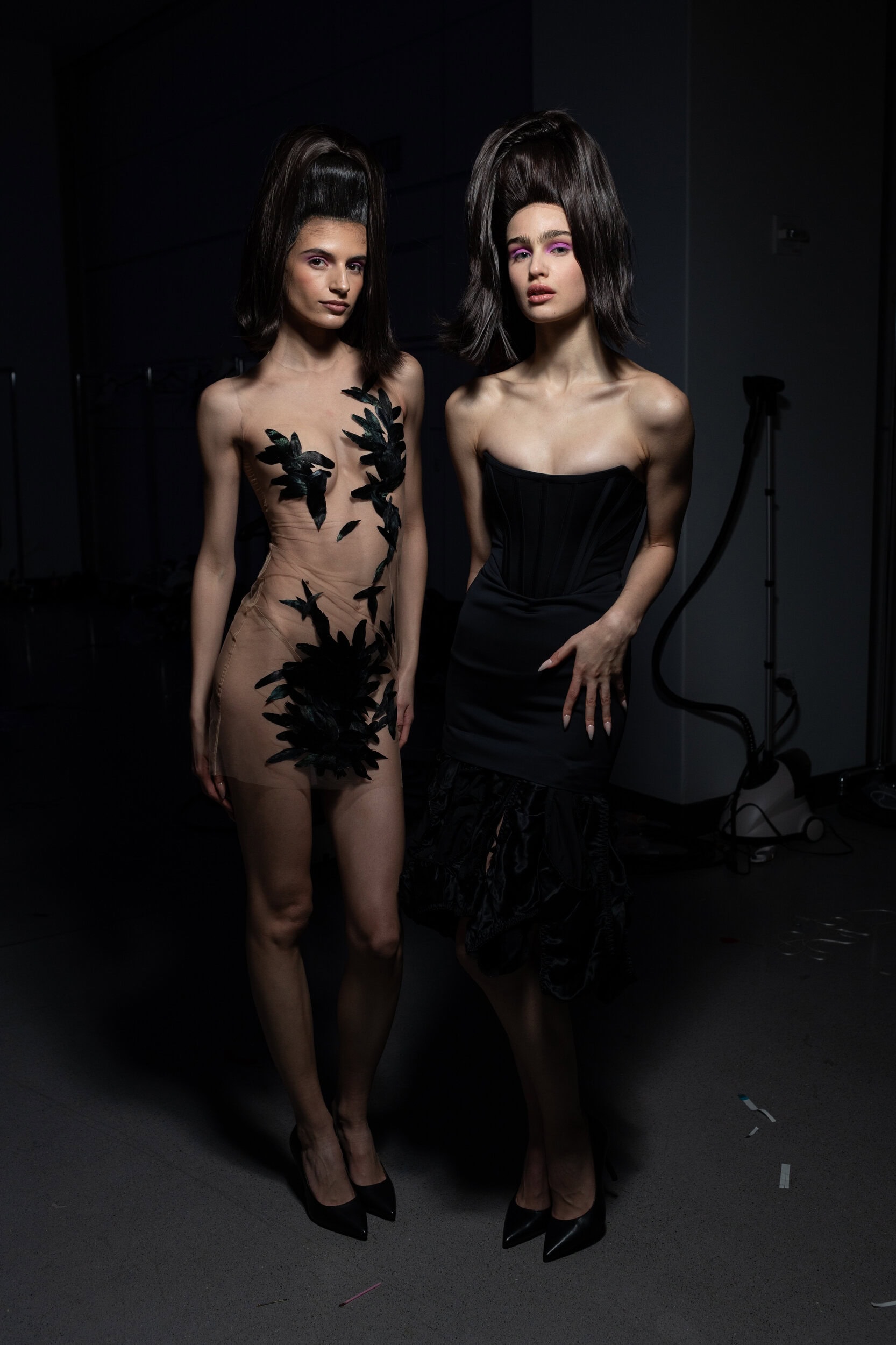 Christian Cowan  Fall 2025 Fashion Show Backstage