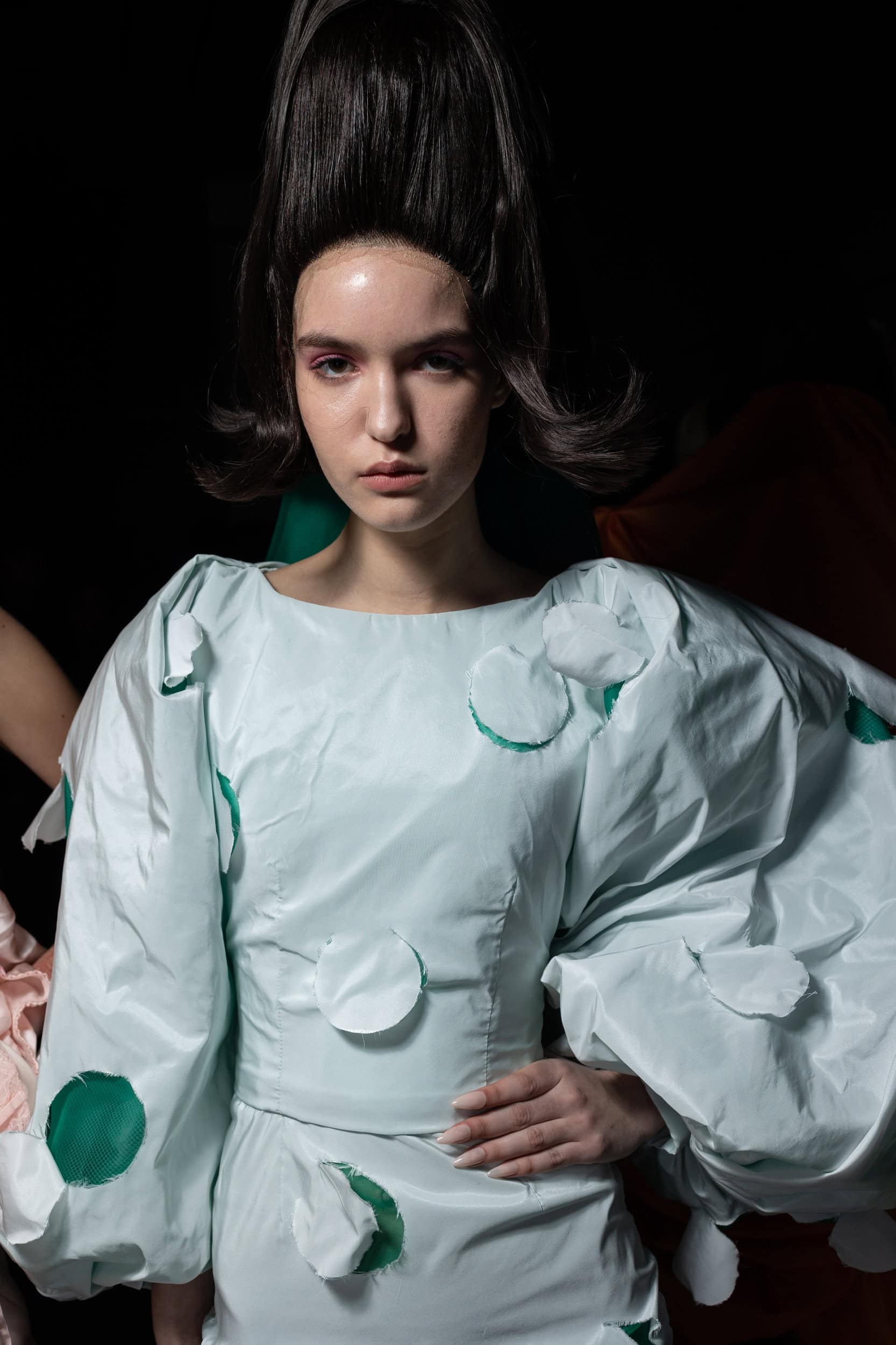 Christian Cowan  Fall 2025 Fashion Show Backstage