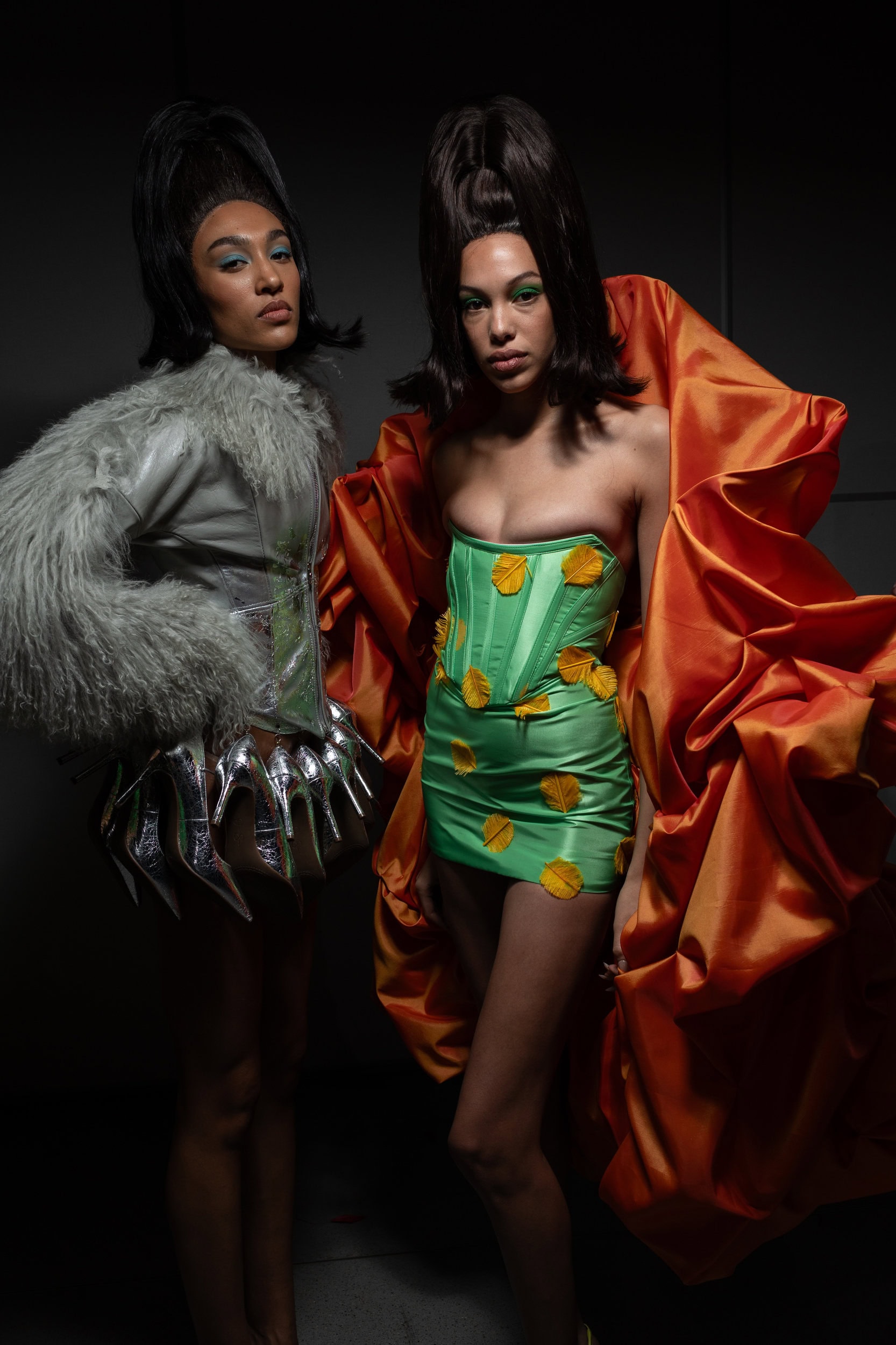Christian Cowan  Fall 2025 Fashion Show Backstage