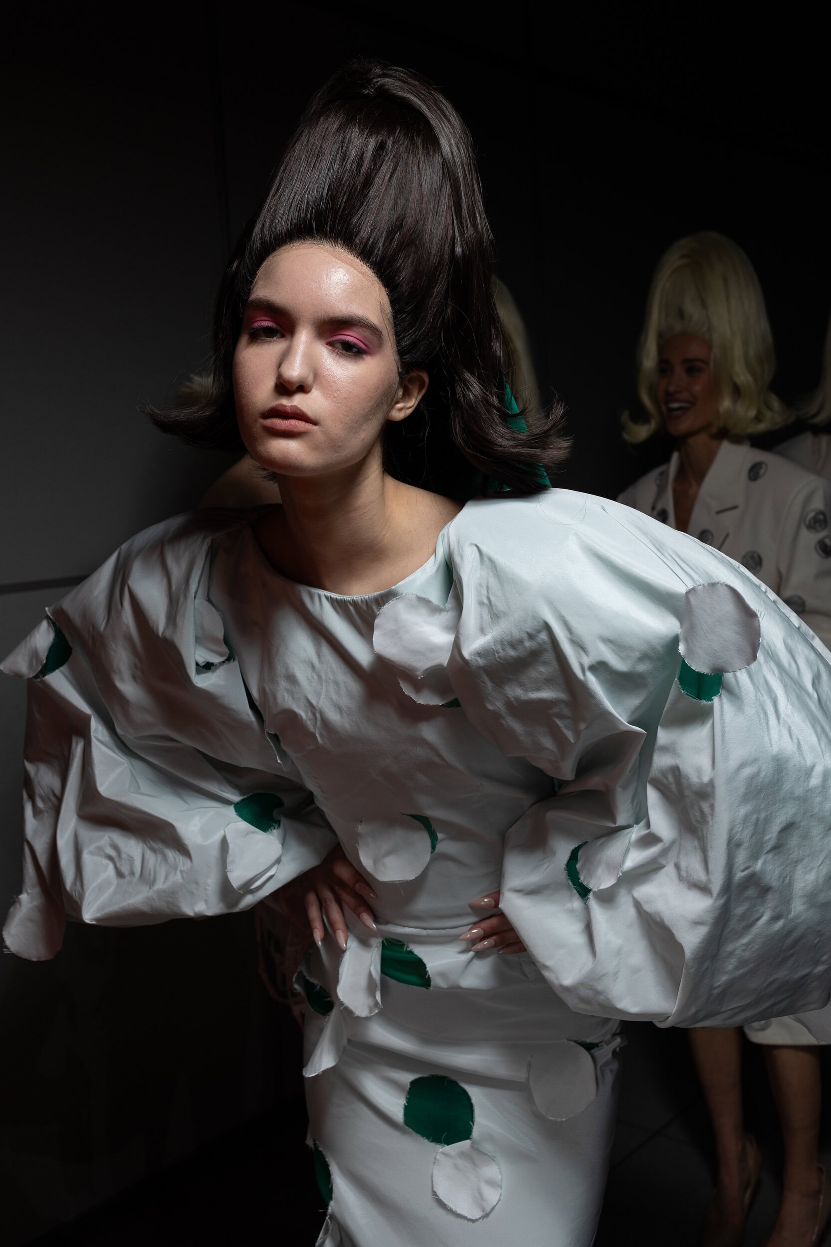 Christian Cowan  Fall 2025 Fashion Show Backstage