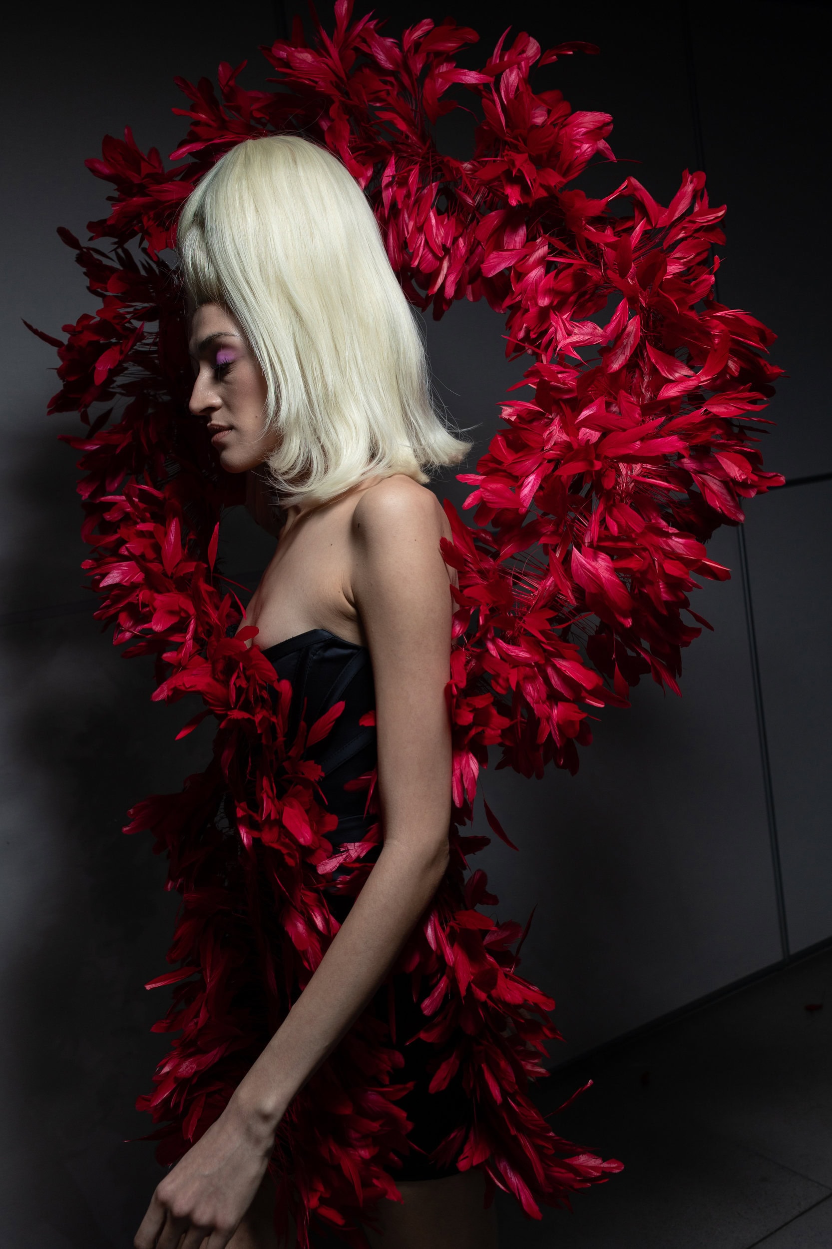 Christian Cowan  Fall 2025 Fashion Show Backstage