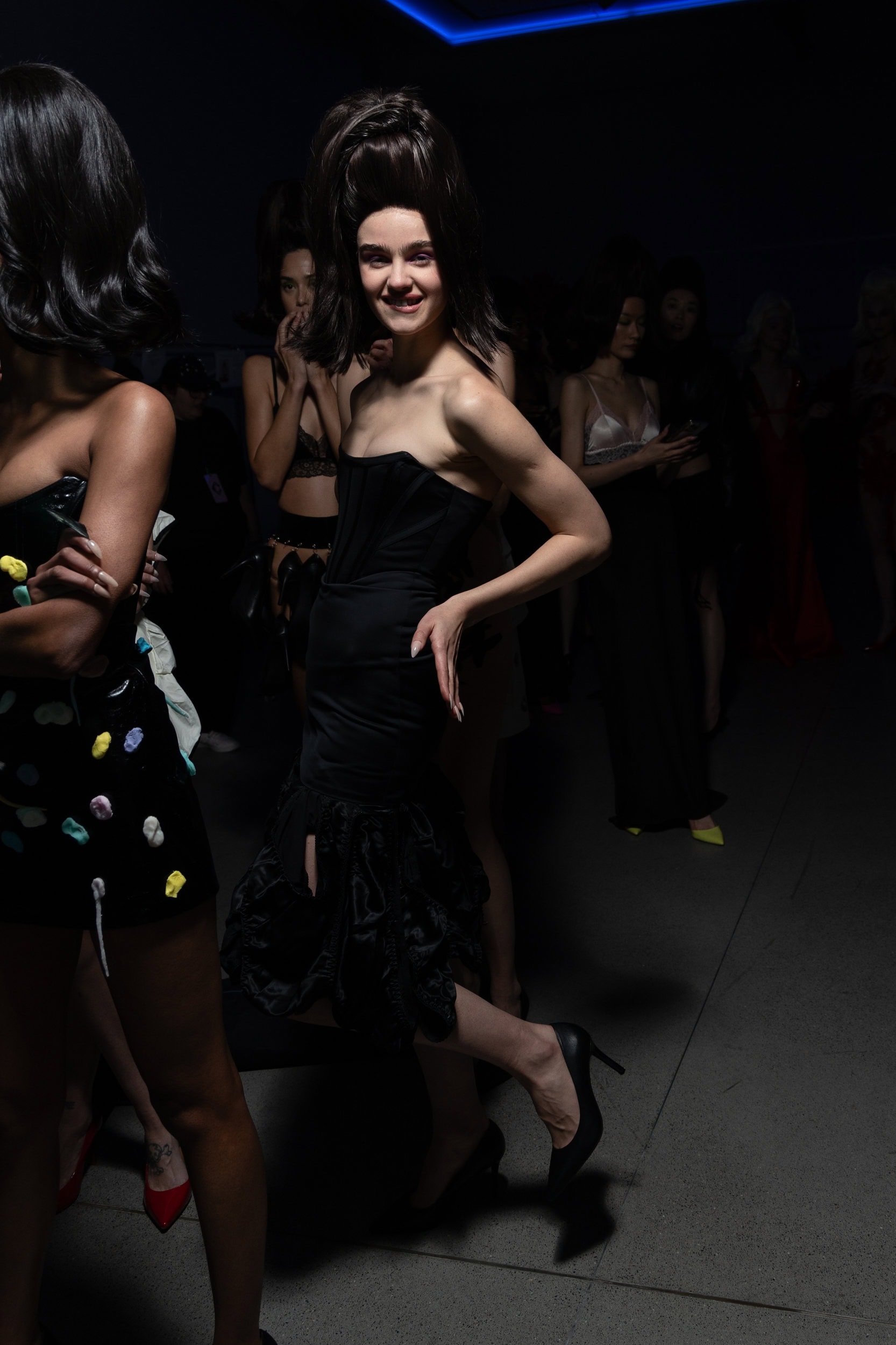 Christian Cowan  Fall 2025 Fashion Show Backstage
