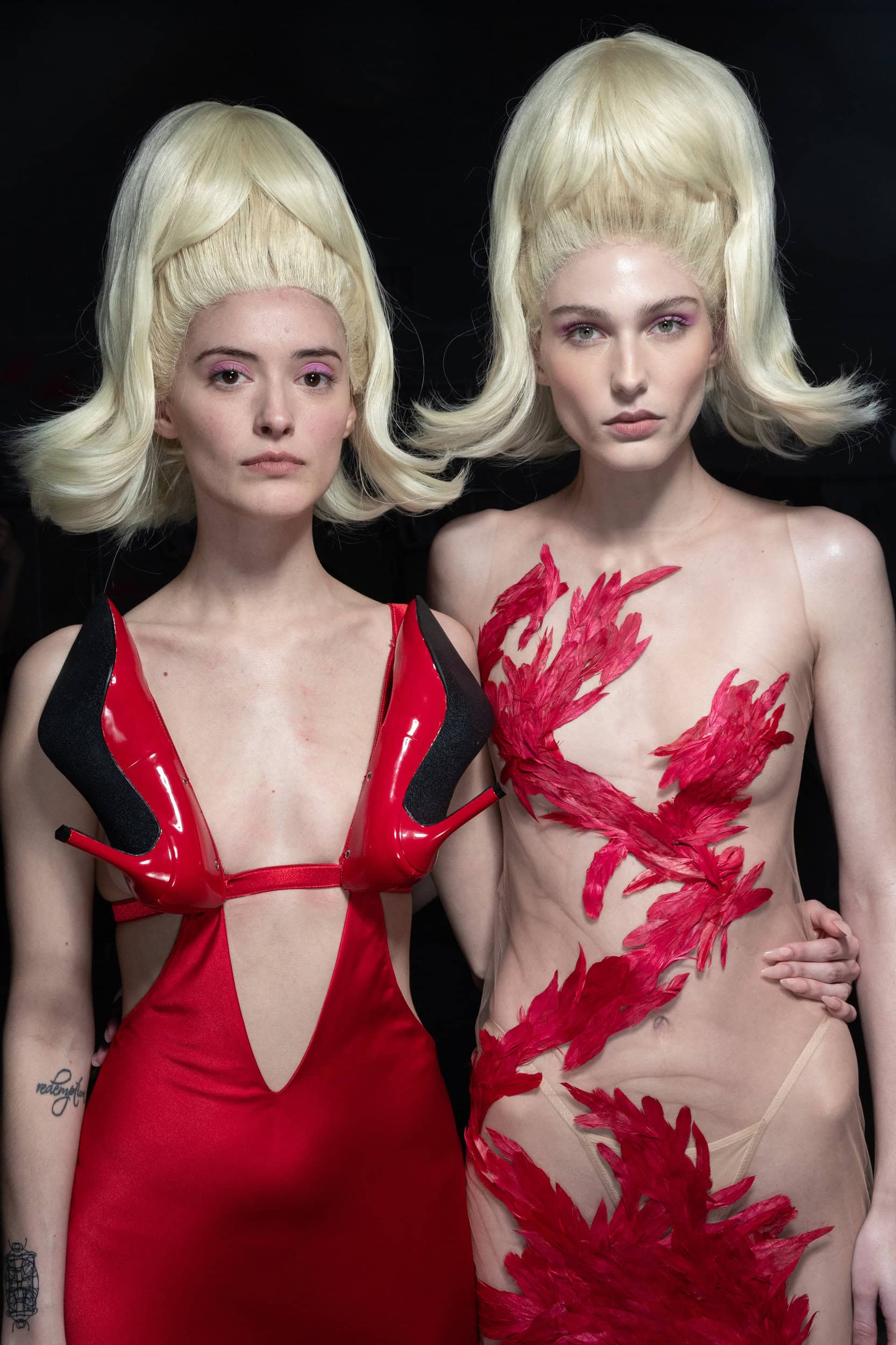 Christian Cowan  Fall 2025 Fashion Show Backstage