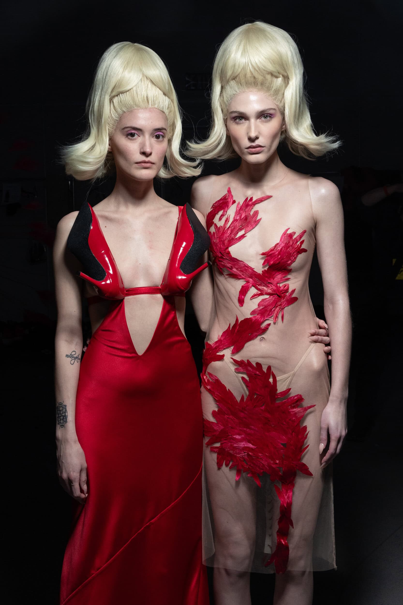Christian Cowan  Fall 2025 Fashion Show Backstage