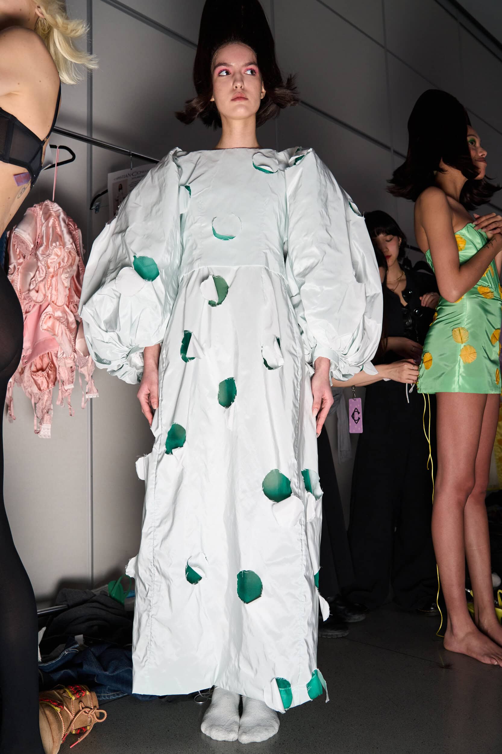 Christian Cowan  Fall 2025 Fashion Show Backstage