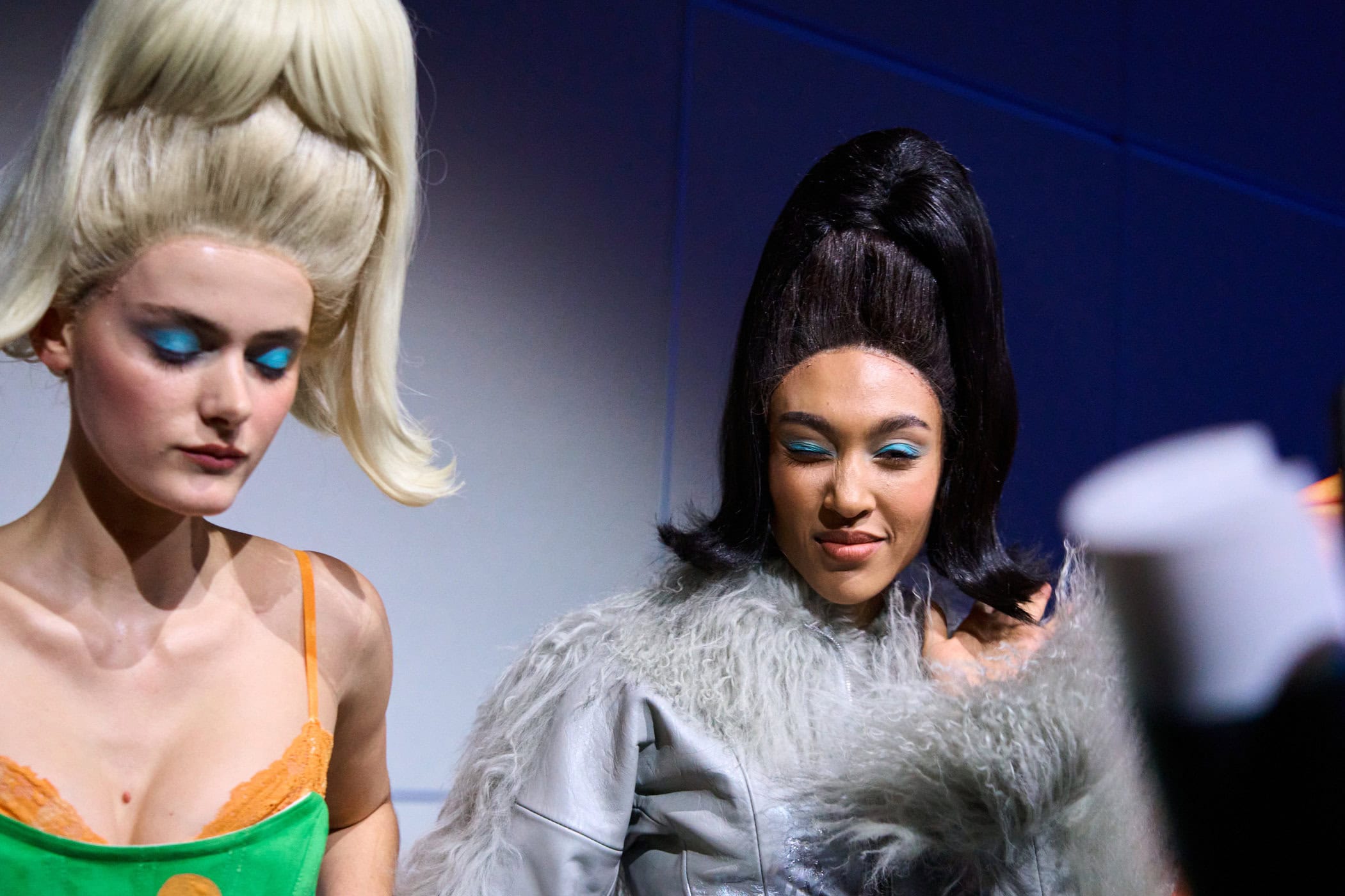 Christian Cowan  Fall 2025 Fashion Show Backstage