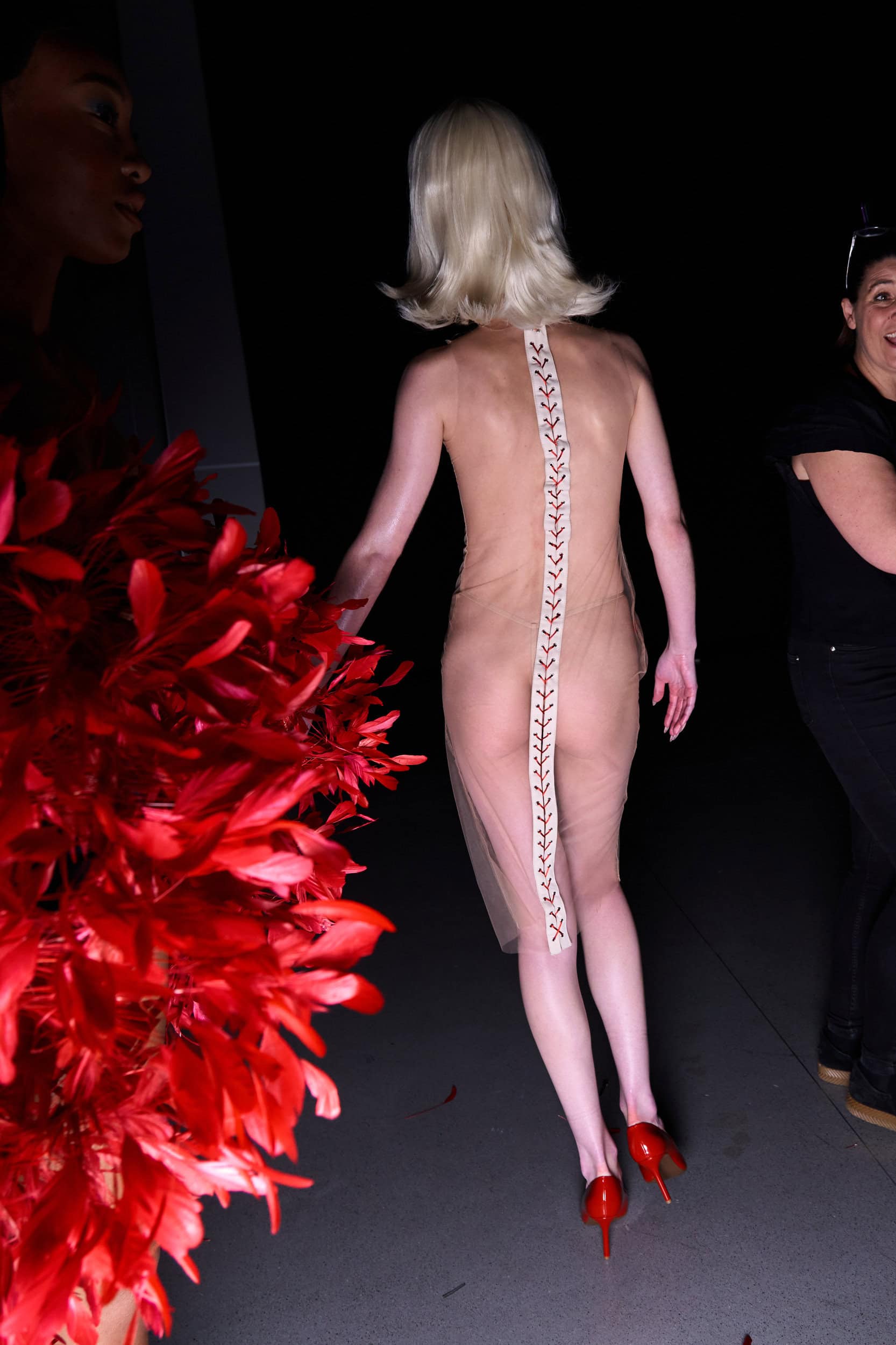 Christian Cowan  Fall 2025 Fashion Show Backstage