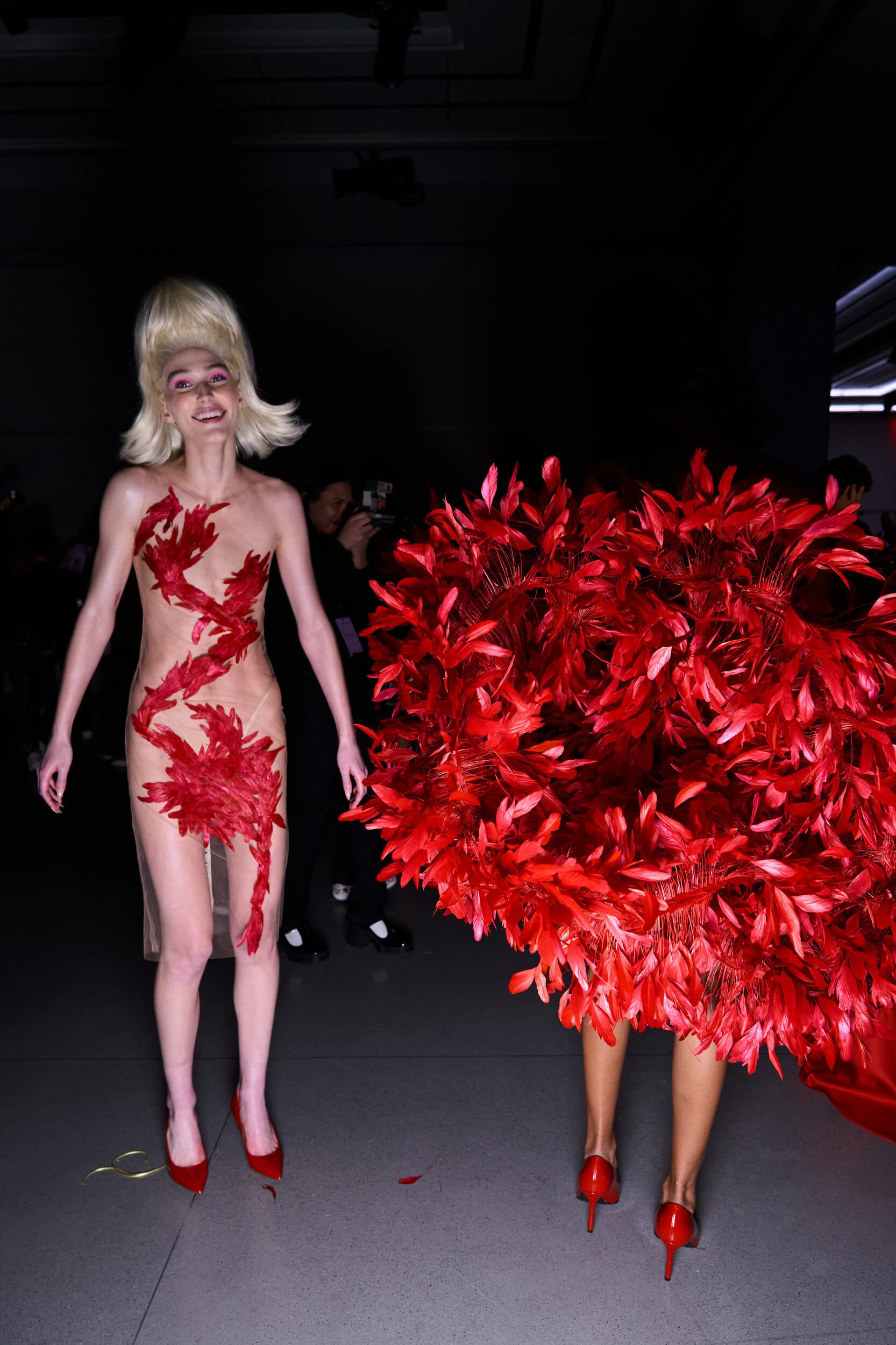 Christian Cowan  Fall 2025 Fashion Show Backstage