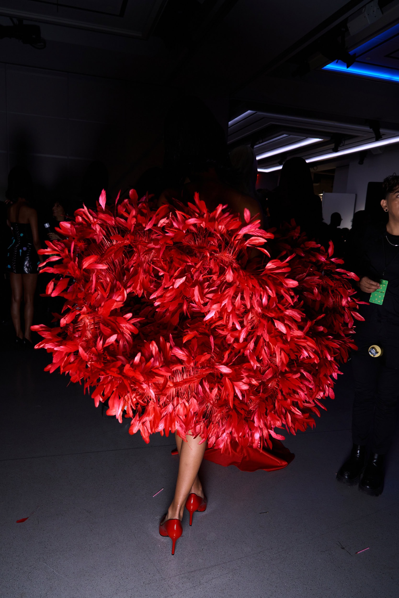 Christian Cowan  Fall 2025 Fashion Show Backstage