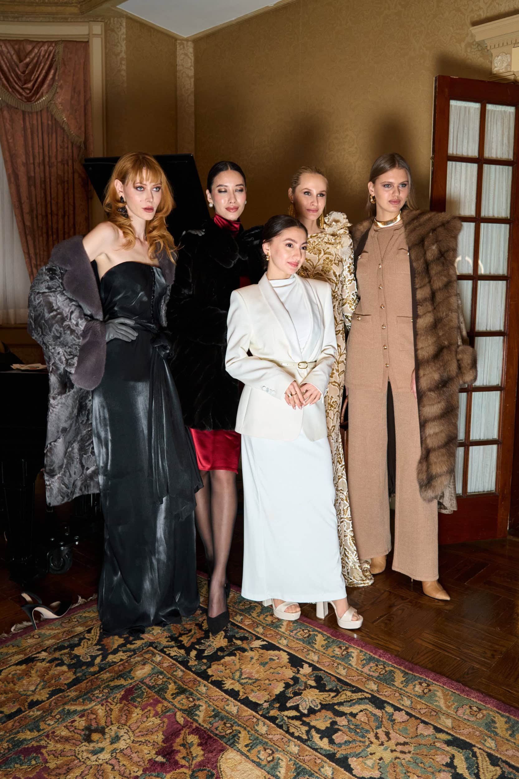 Dennis Basso  Fall 2025 Fashion Show Backstage