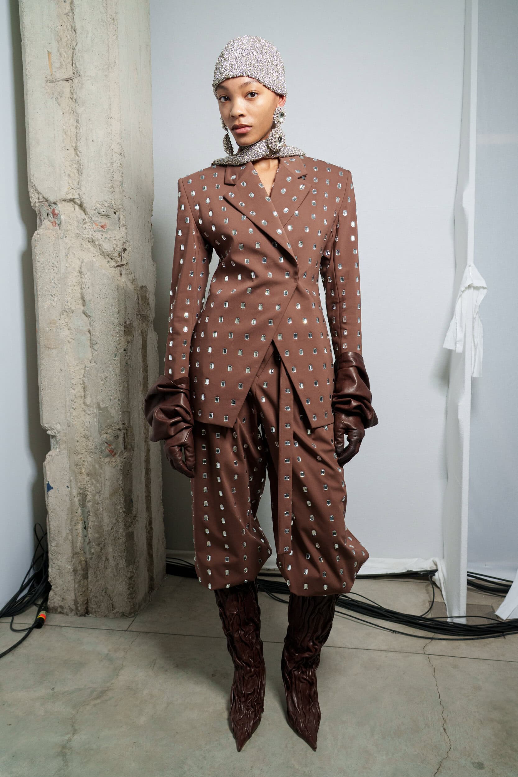 Giuseppe Di Morabito Fall 2025 Fashion Show Backstage