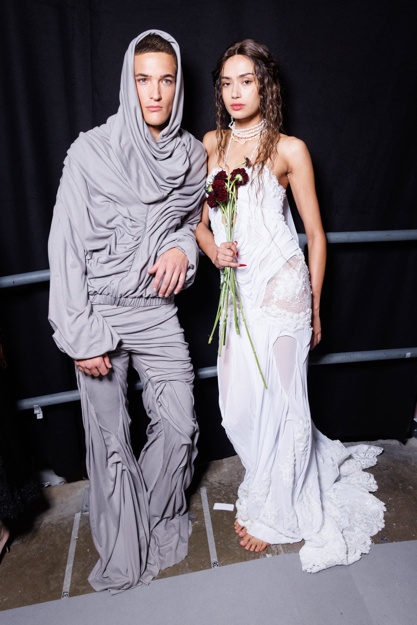 Di Petsa Fall 2025 Fashion Show Backstage