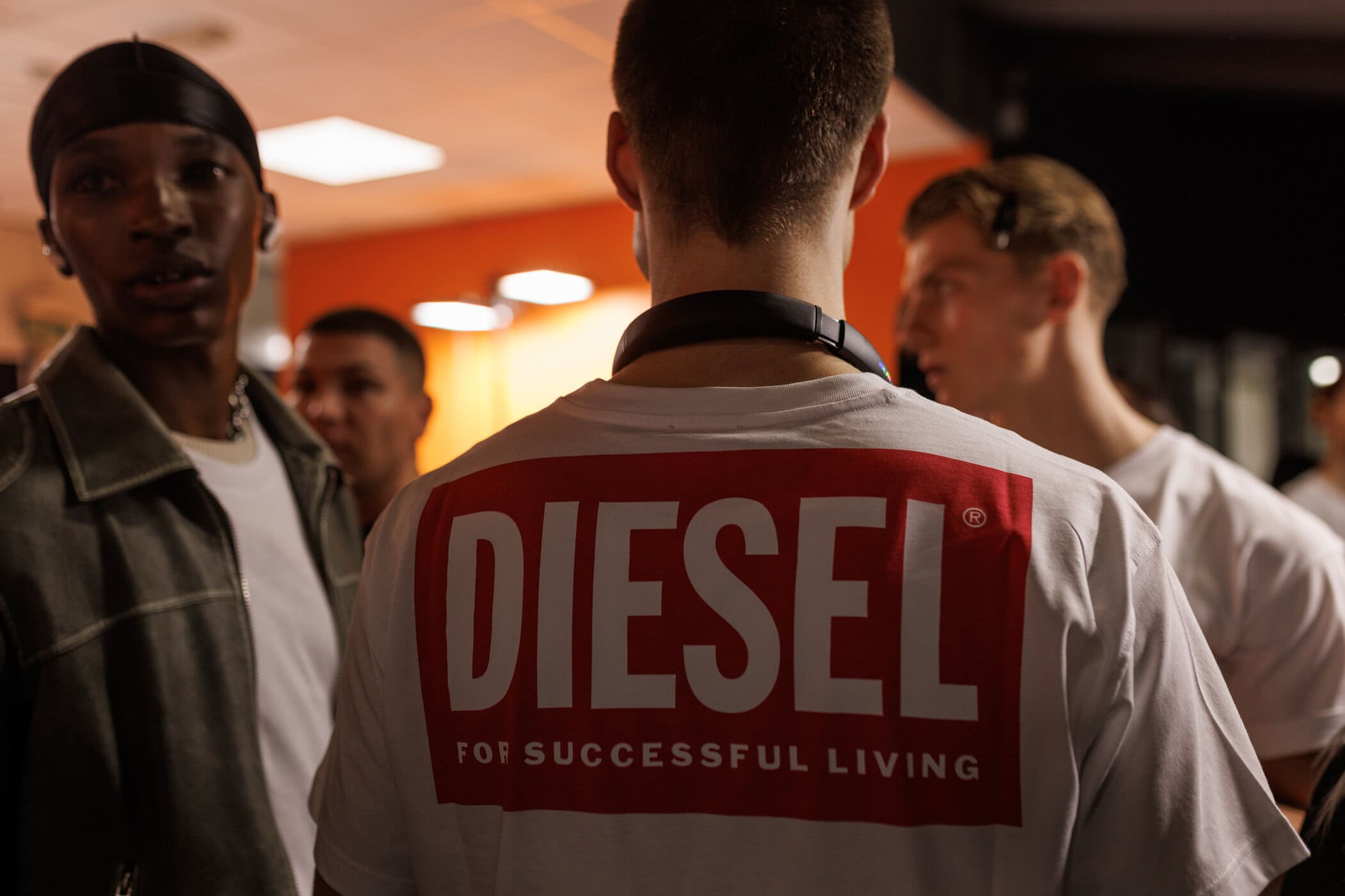 Diesel Fall 2025 Fashion Show Backstage