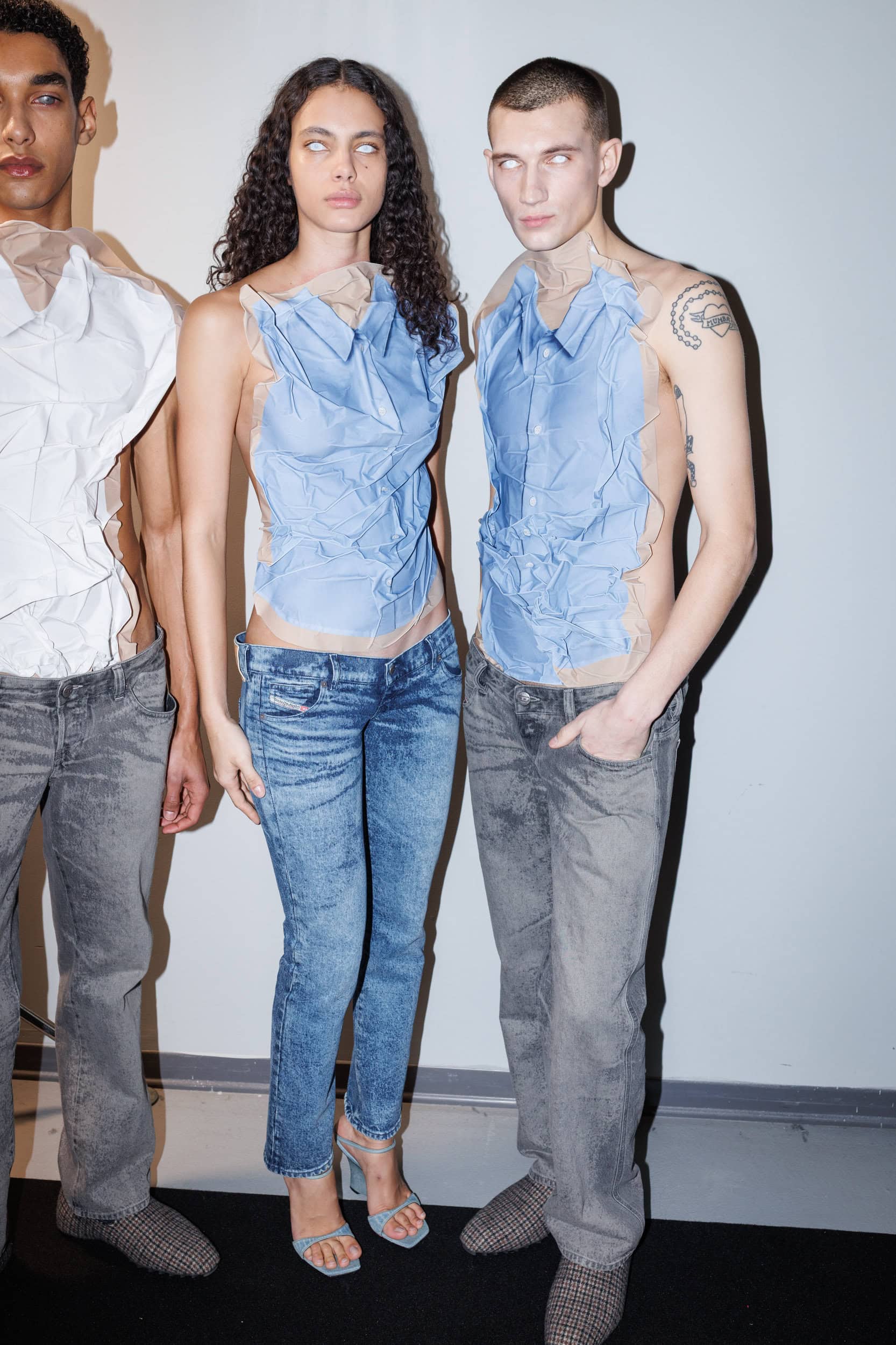 Diesel Fall 2025 Fashion Show Backstage