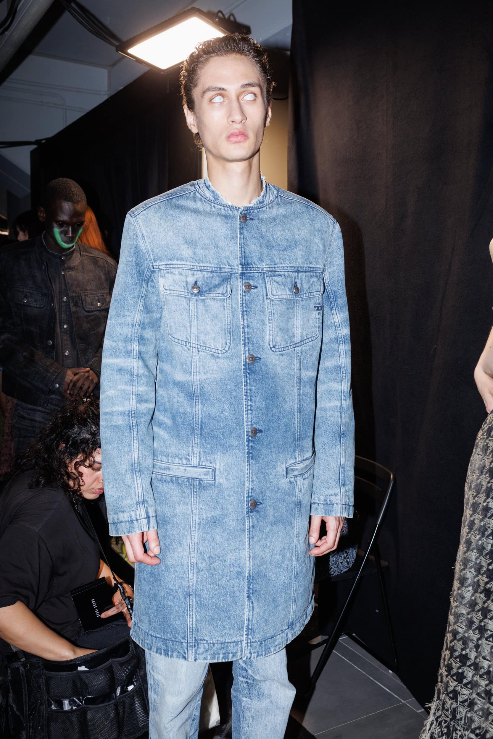 Diesel Fall 2025 Fashion Show Backstage