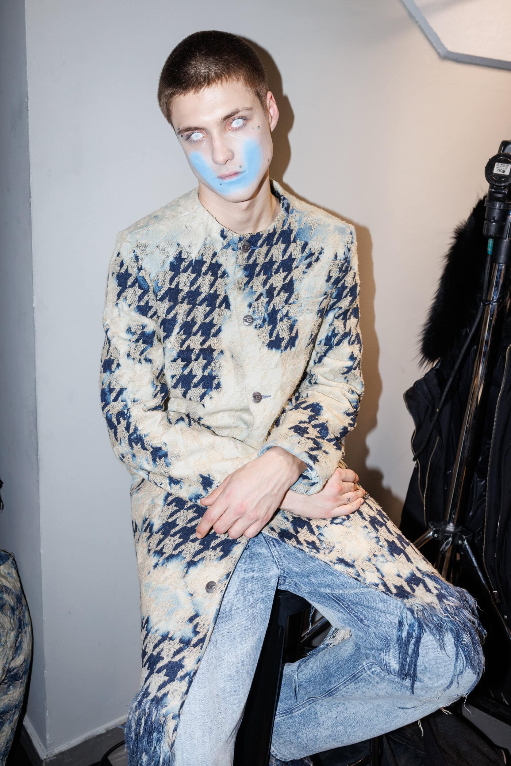 Diesel Fall 2025 Fashion Show Backstage