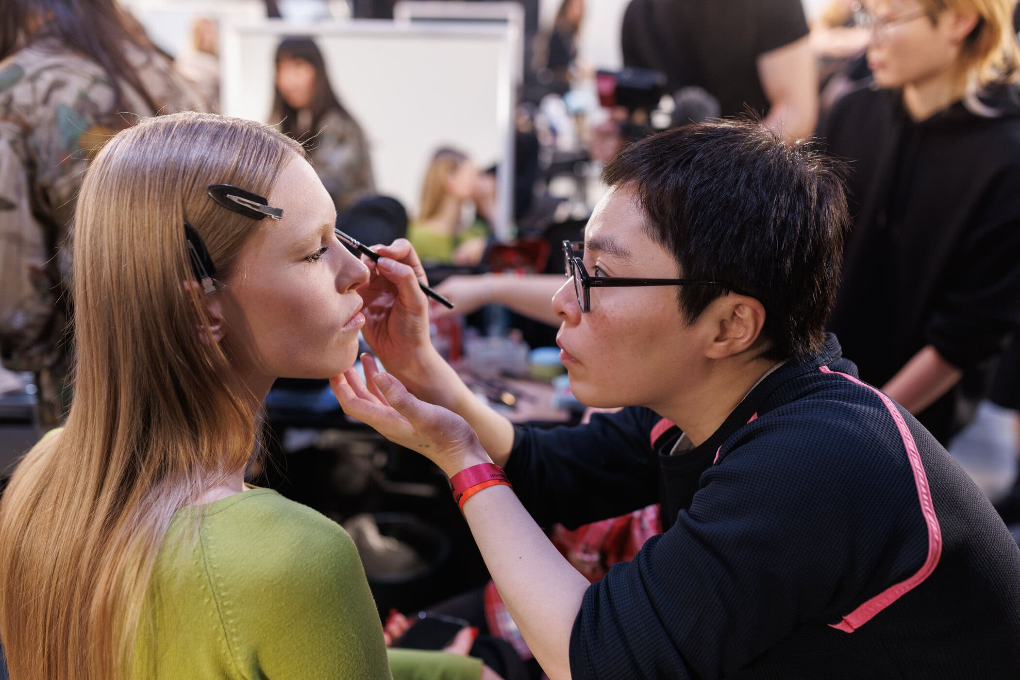 Dsquared2 Fall 2025 Fashion Show Backstage