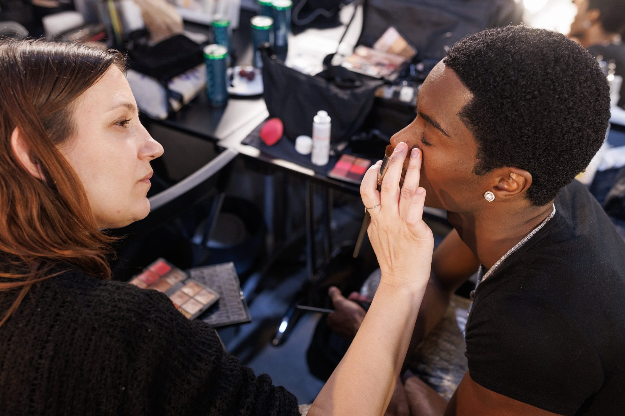 Dsquared2 Fall 2025 Fashion Show Backstage