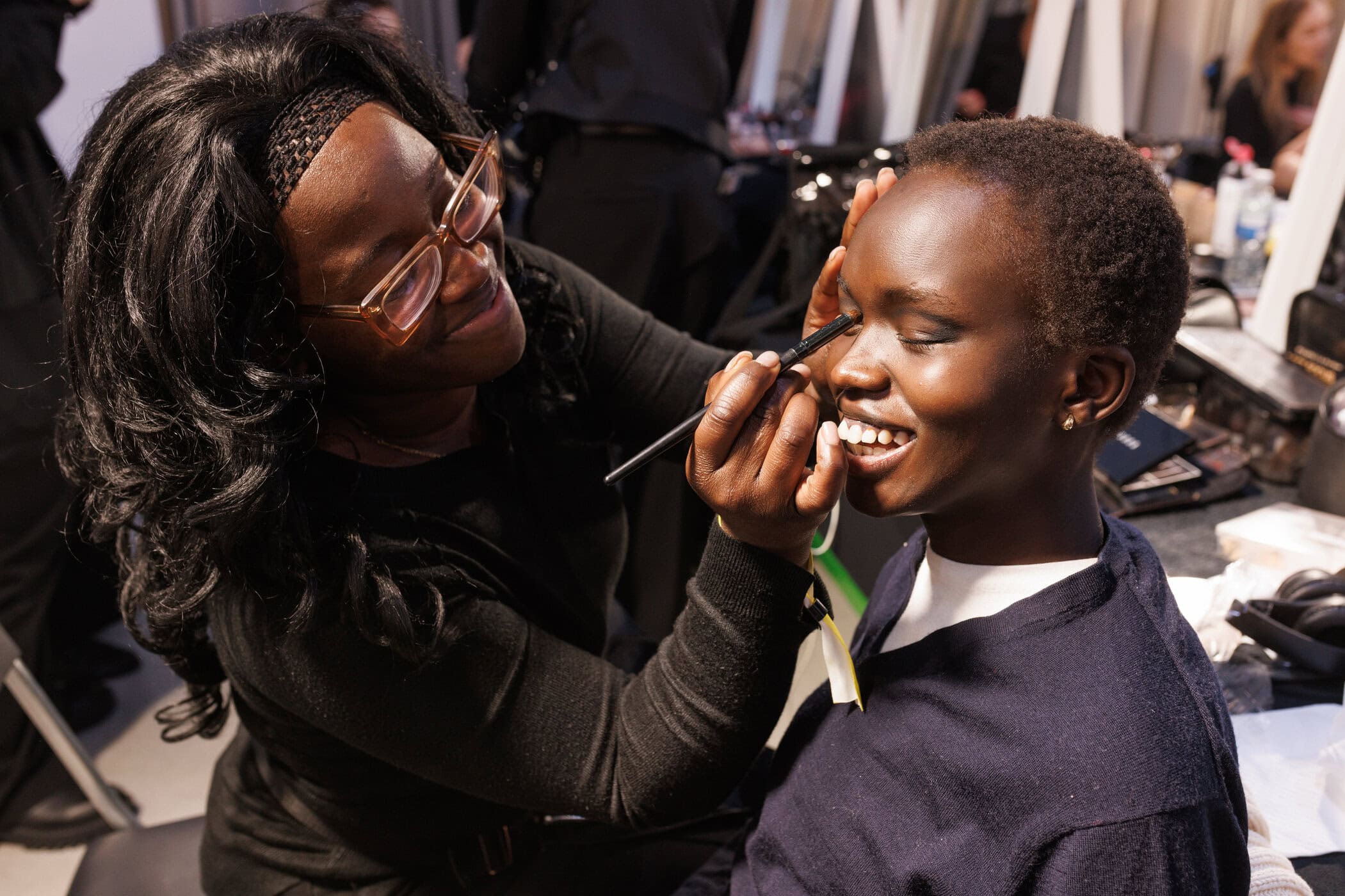 Dsquared2 Fall 2025 Fashion Show Backstage