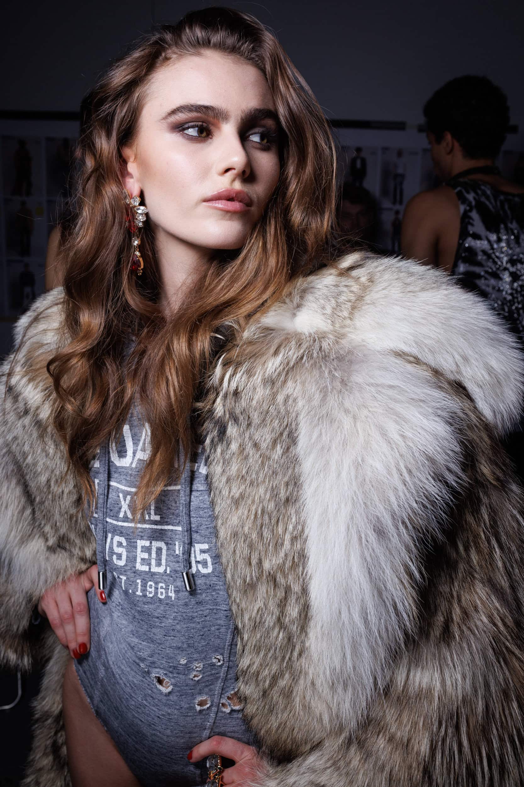 Dsquared2 Fall 2025 Fashion Show Backstage