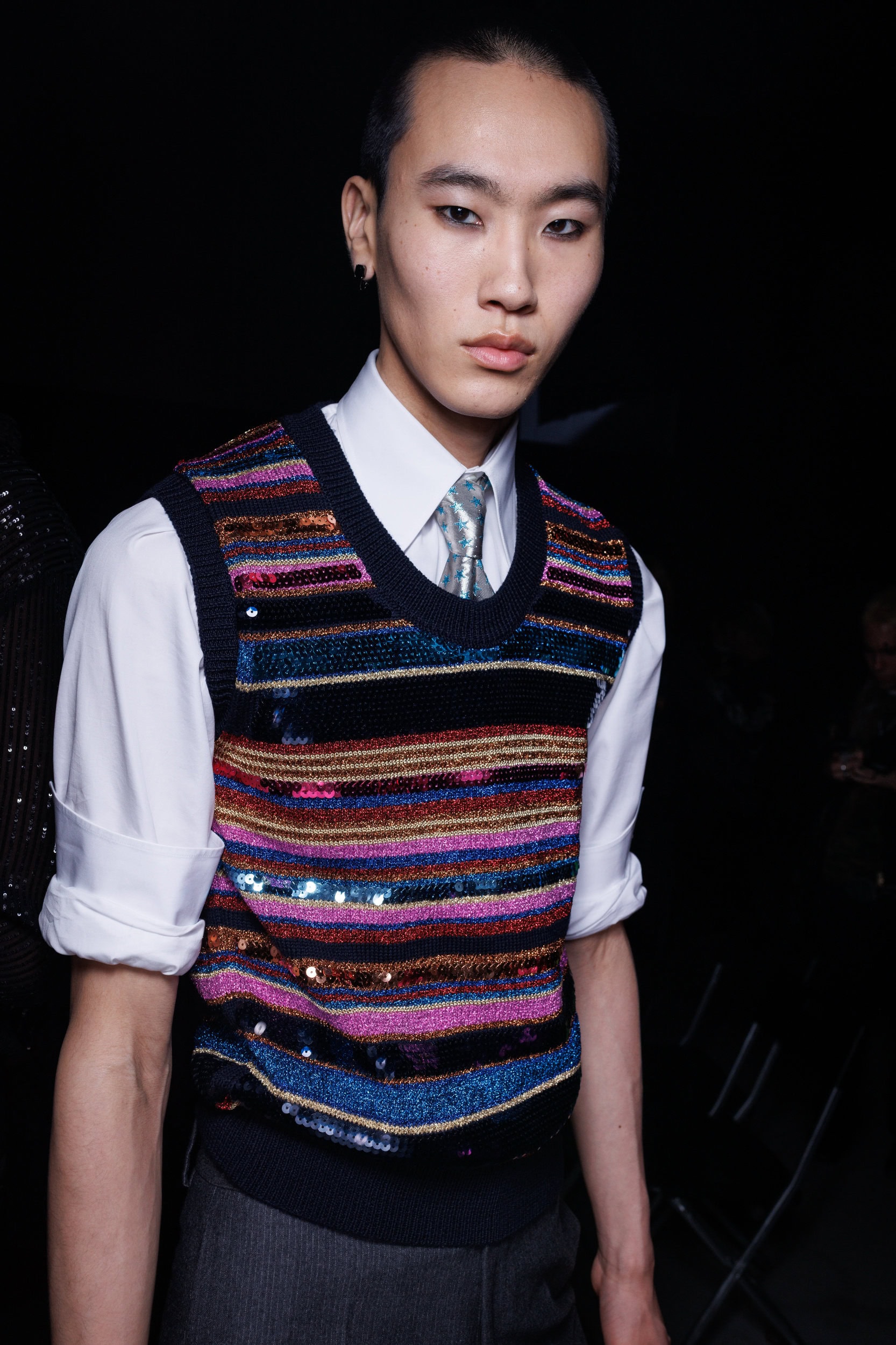 Dsquared2 Fall 2025 Fashion Show Backstage