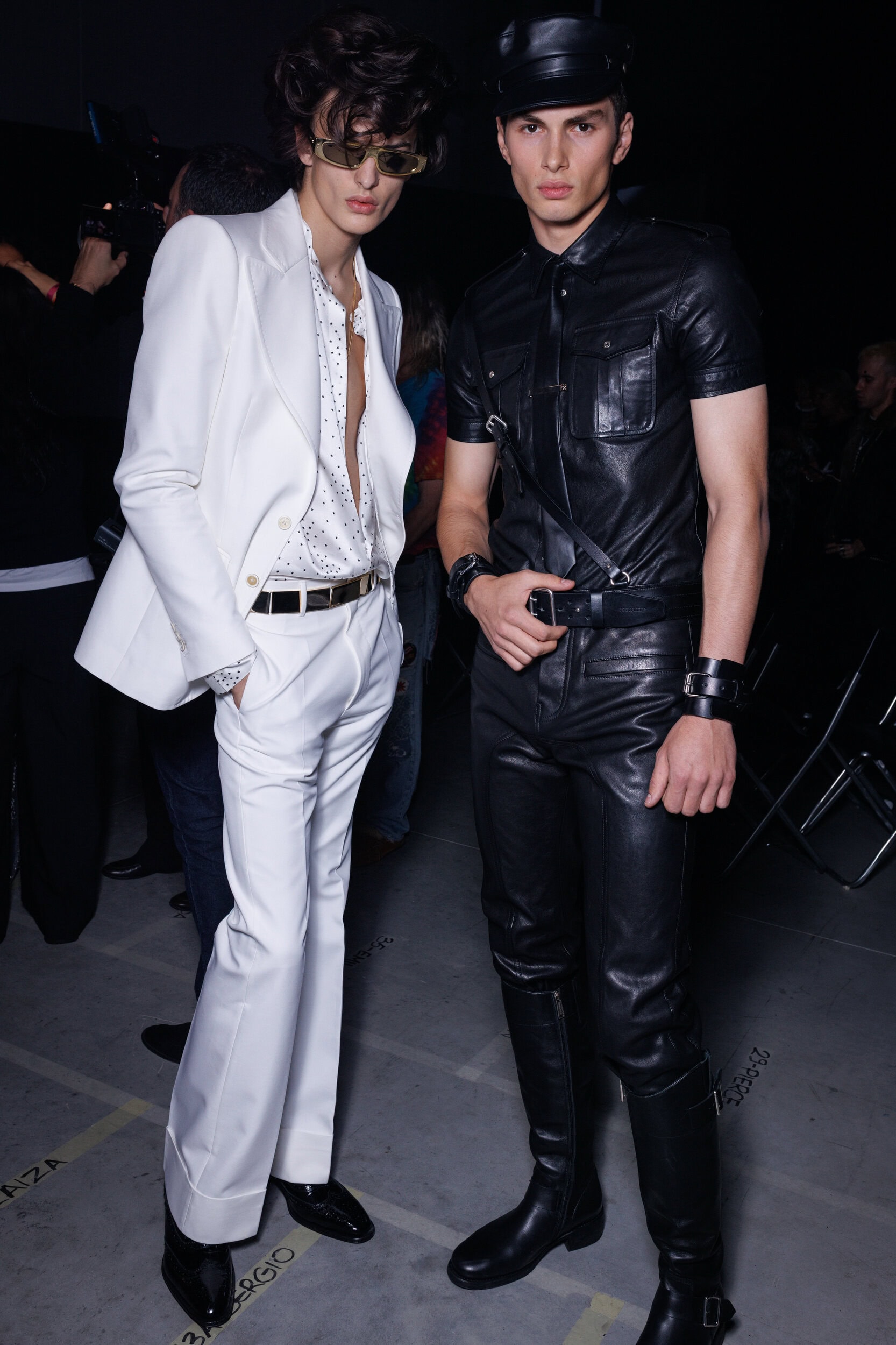 Dsquared2 Fall 2025 Fashion Show Backstage