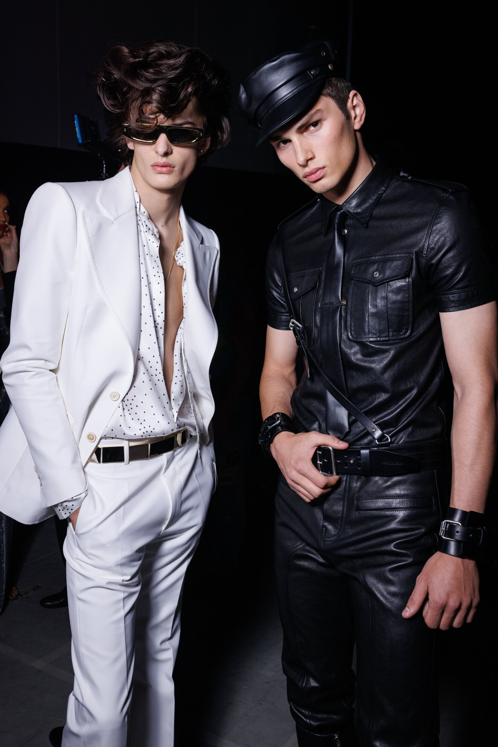 Dsquared2 Fall 2025 Fashion Show Backstage