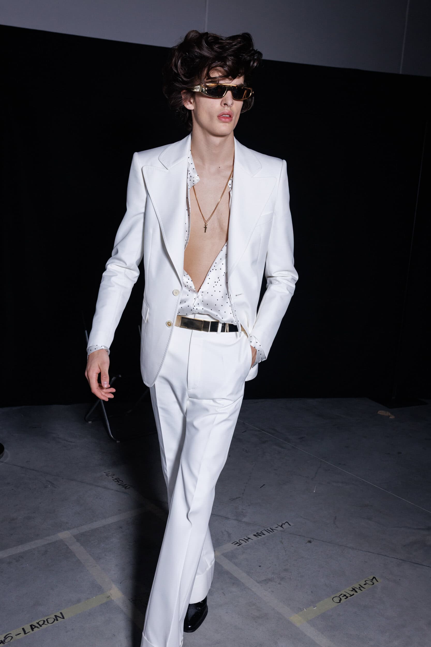 Dsquared2 Fall 2025 Fashion Show Backstage