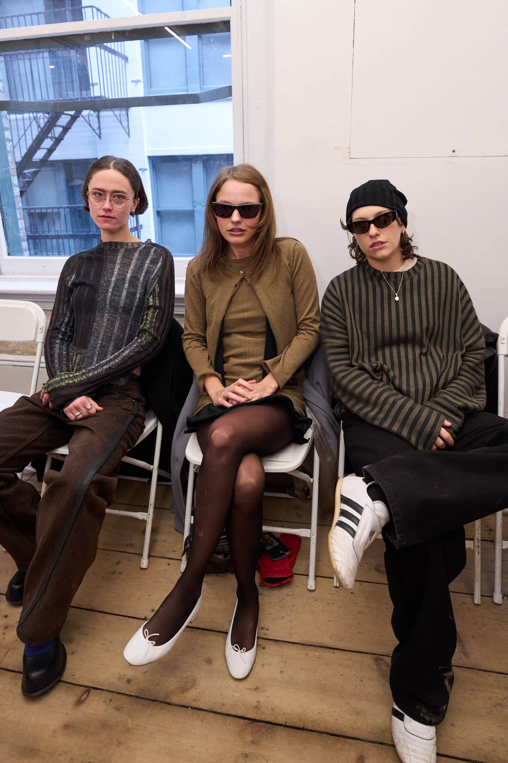 Eckhaus Latta  Fall 2025 Fashion Show Front Row