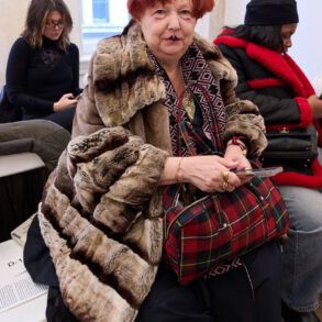 Eckhaus Latta  Fall 2025 Fashion Show Front Row