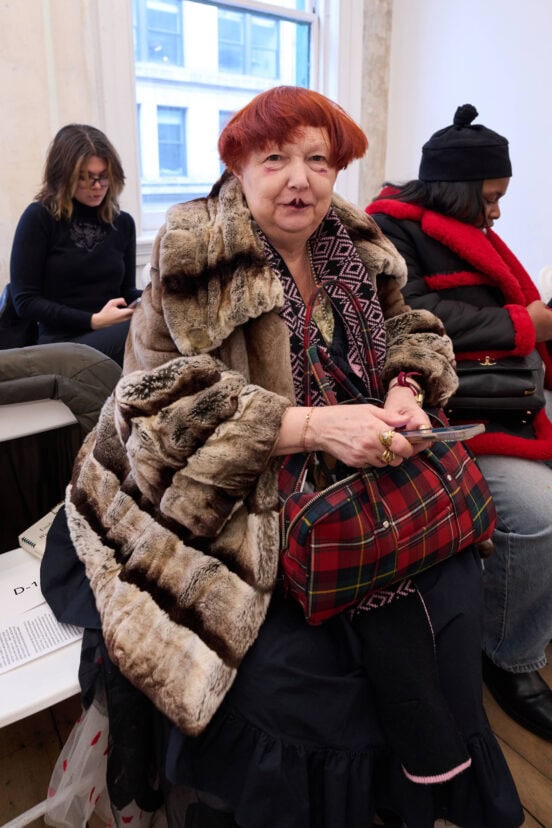 Eckhaus Latta  Fall 2025 Fashion Show Front Row