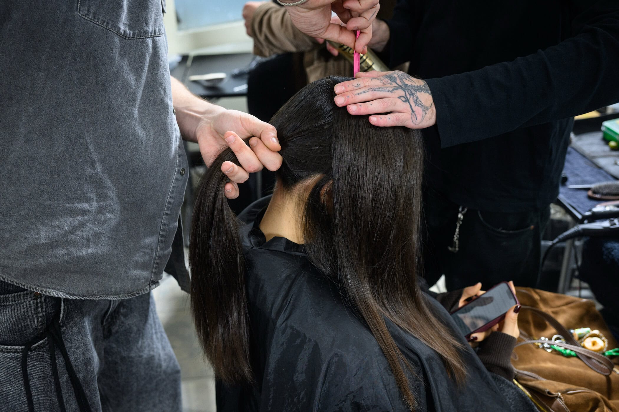 Elisabetta Franchi Fall 2025 Fashion Show Backstage