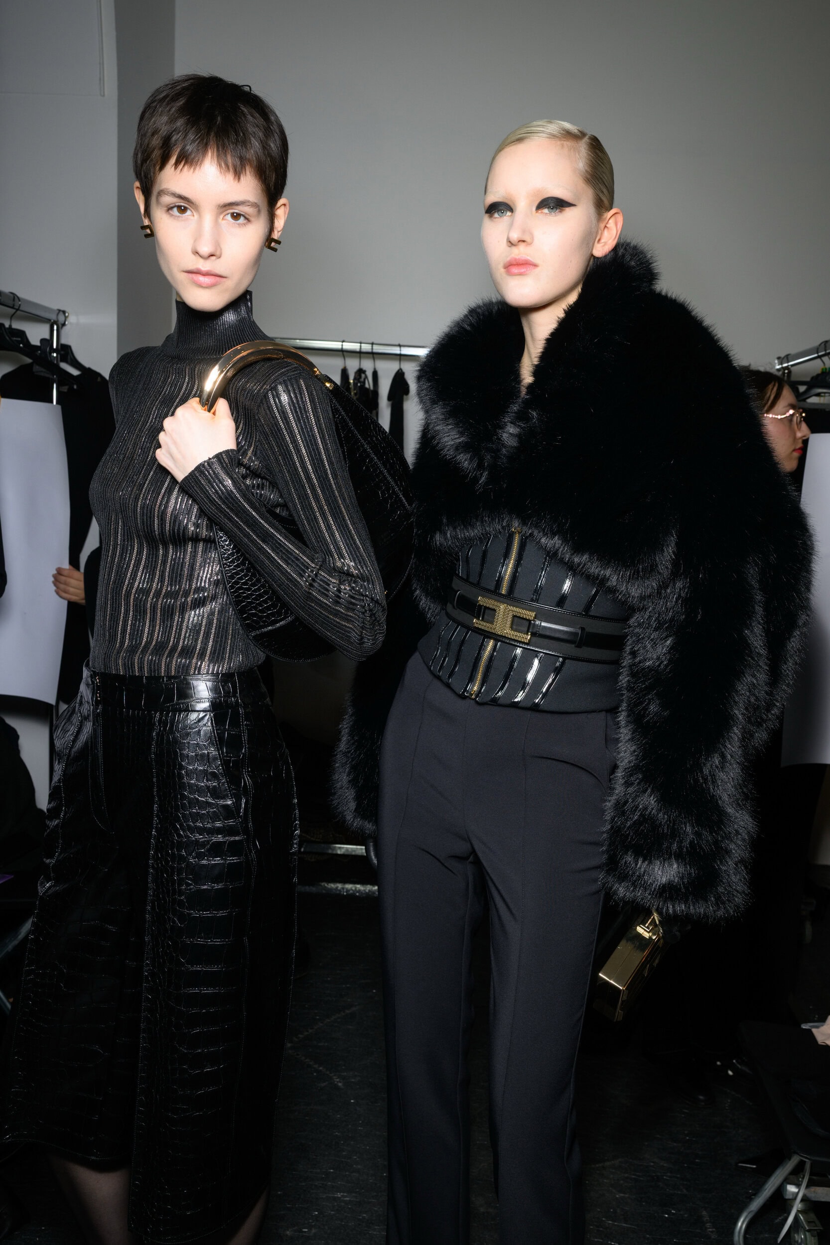 Elisabetta Franchi Fall 2025 Fashion Show Backstage