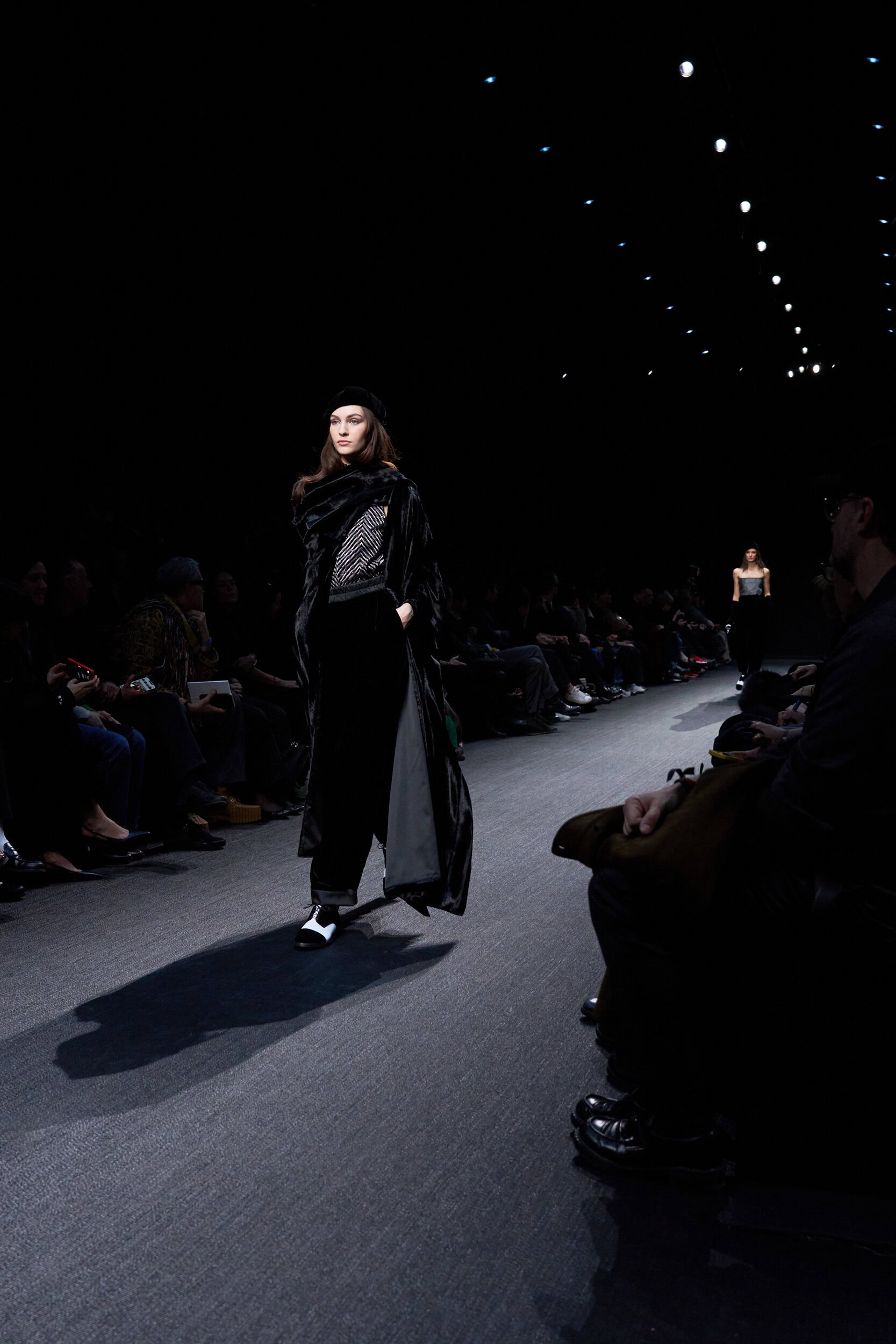 Emporio Armani Fall 2025 Fashion Show Atmosphere