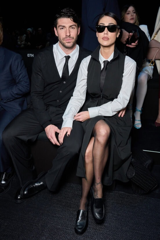 Emporio Armani Fall 2025 Fashion Show Front Row